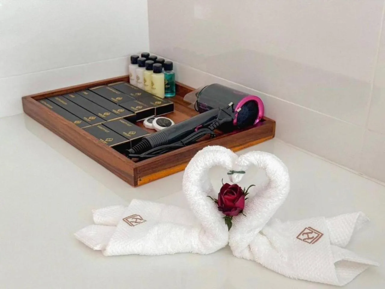 towels in Hotel Villa AoKhanom Beachfront