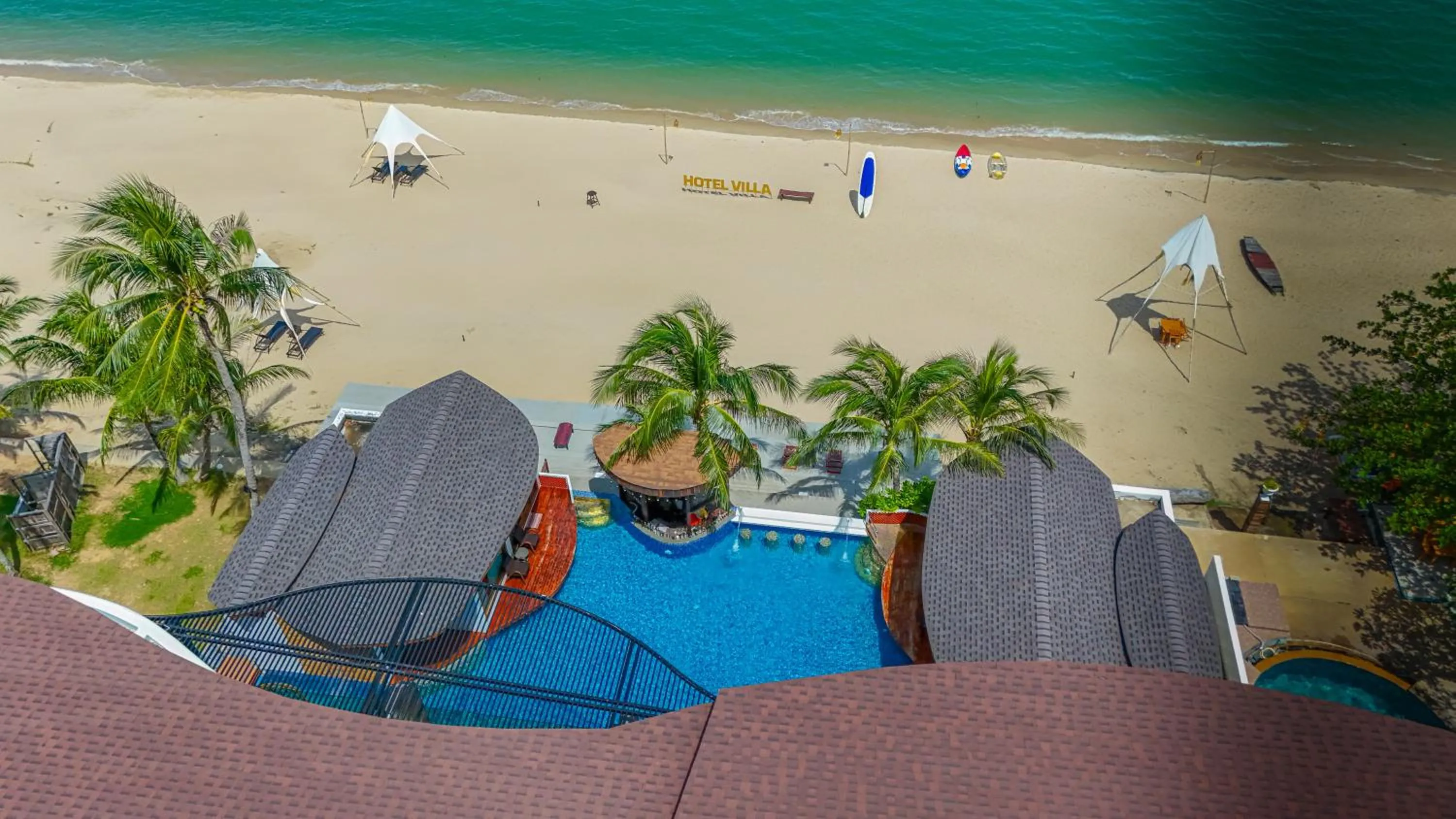 Beach in Hotel Villa AoKhanom Beachfront