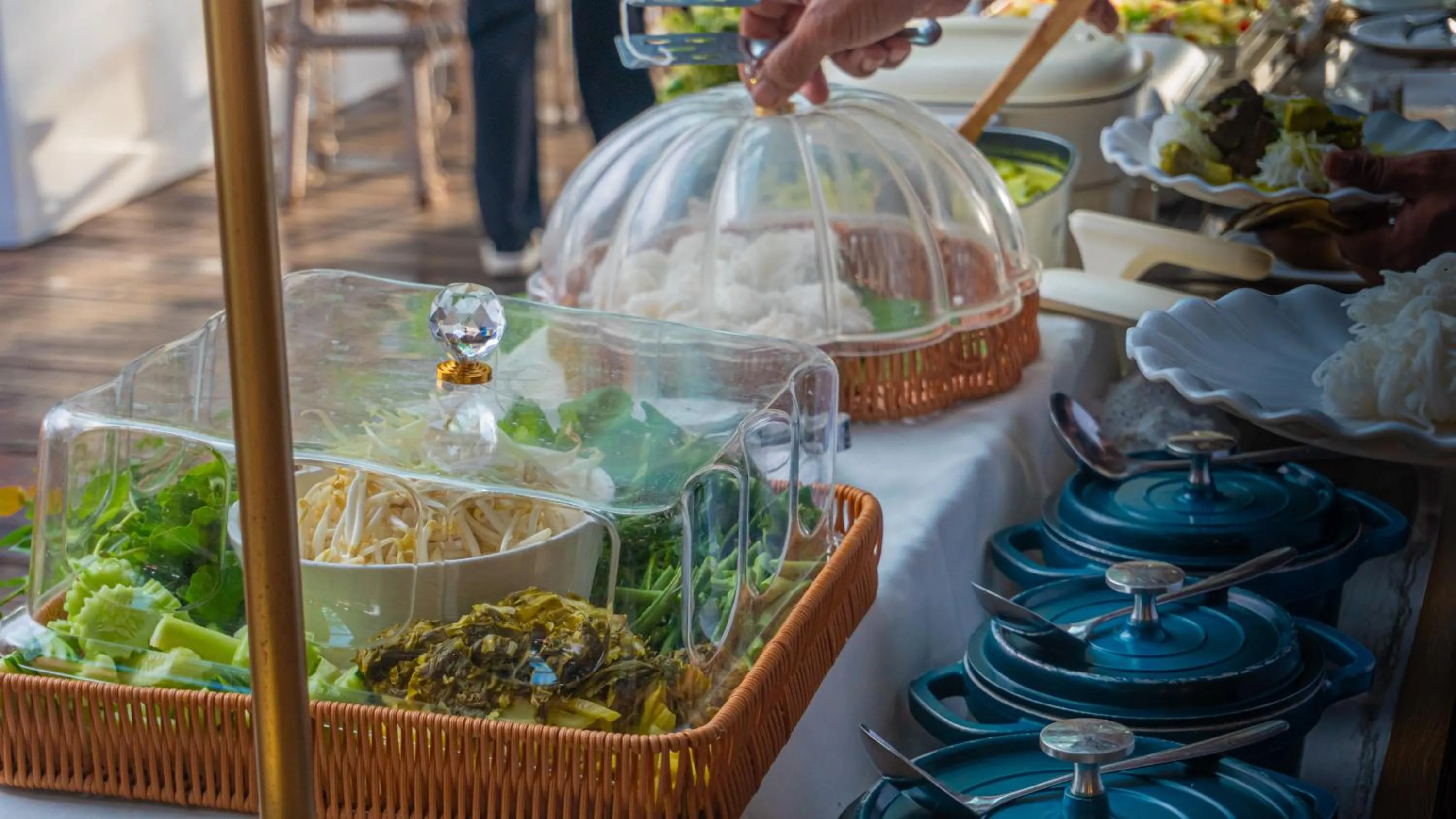 Breakfast in Hotel Villa AoKhanom Beachfront