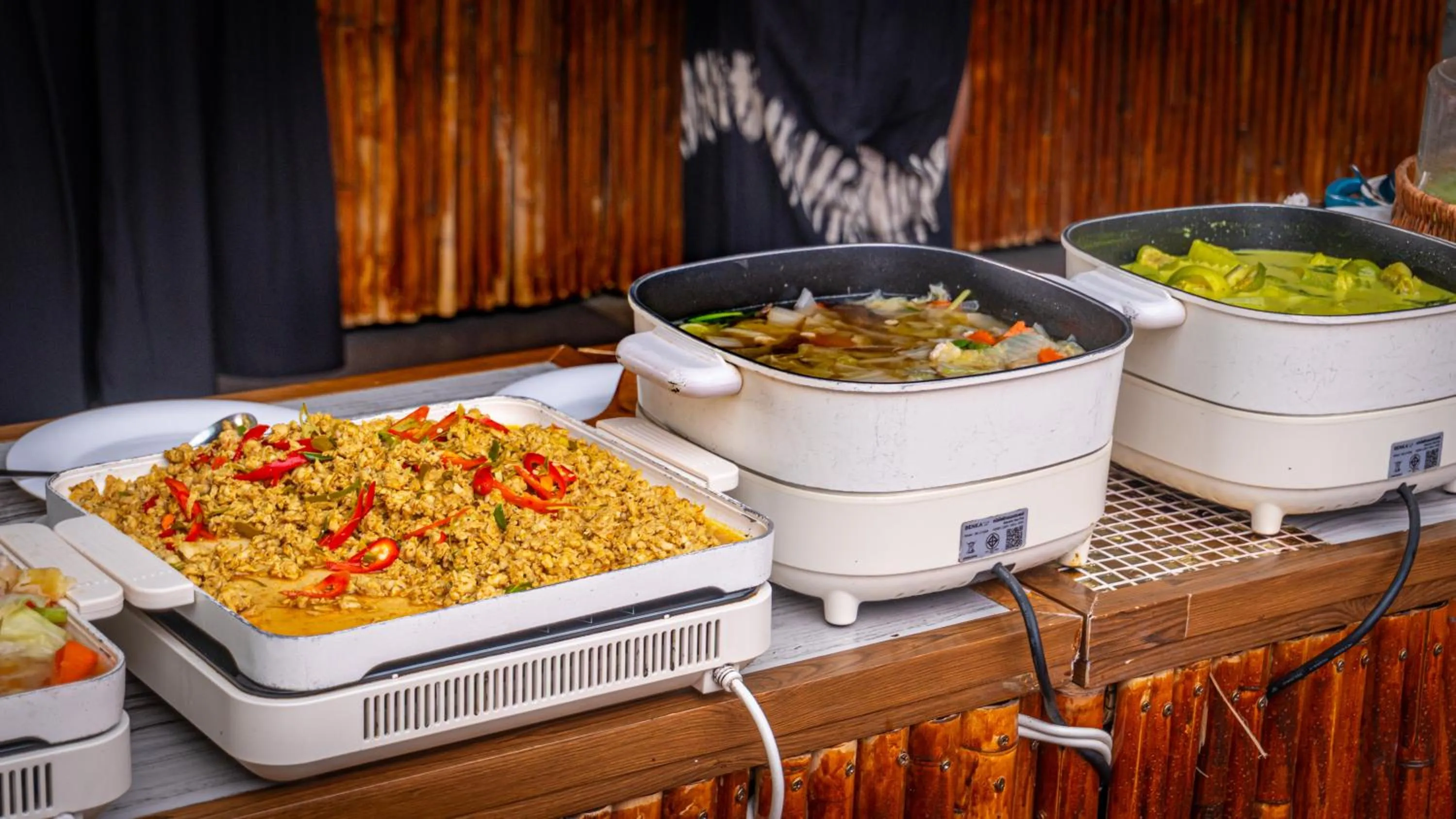 Breakfast in Hotel Villa AoKhanom Beachfront