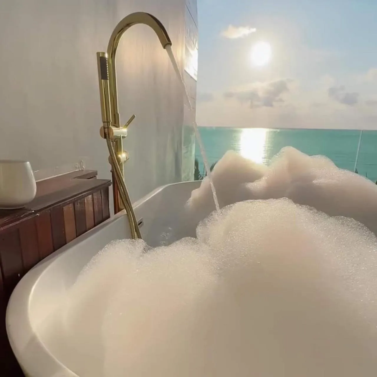 Bath in Hotel Villa AoKhanom Beachfront