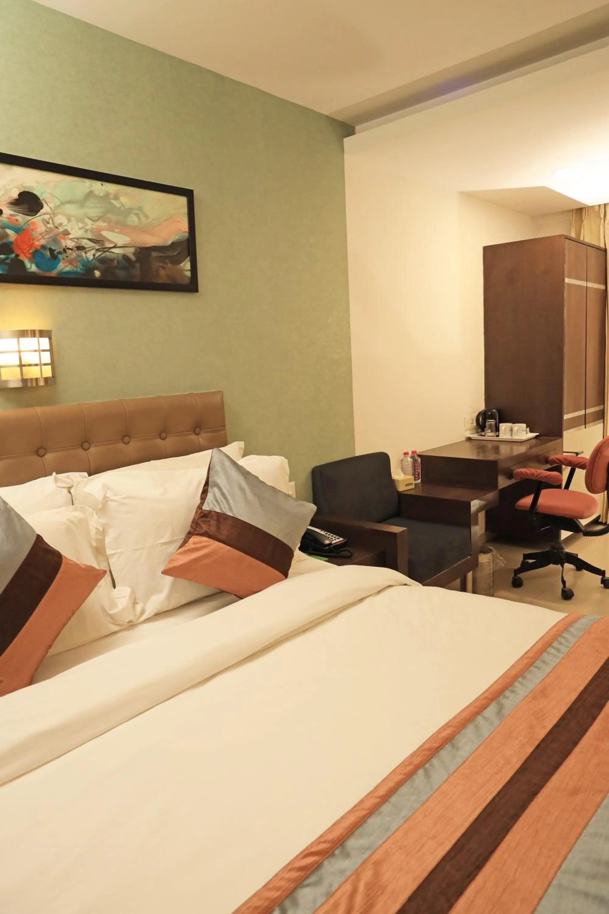 Photo of the whole room, Bed in Click Hotel Yuvraj