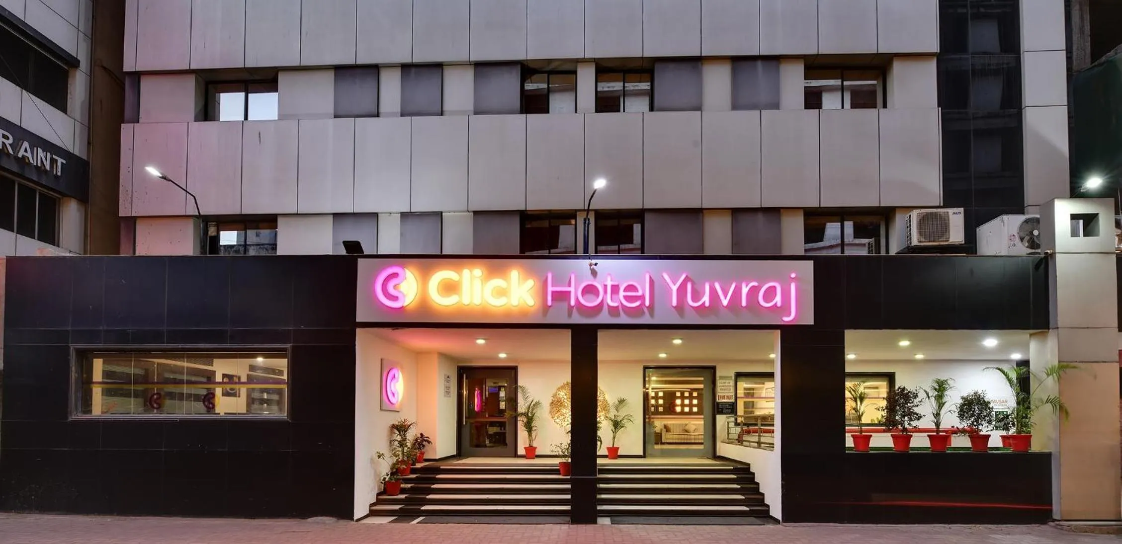 Property building in Click Hotel Yuvraj
