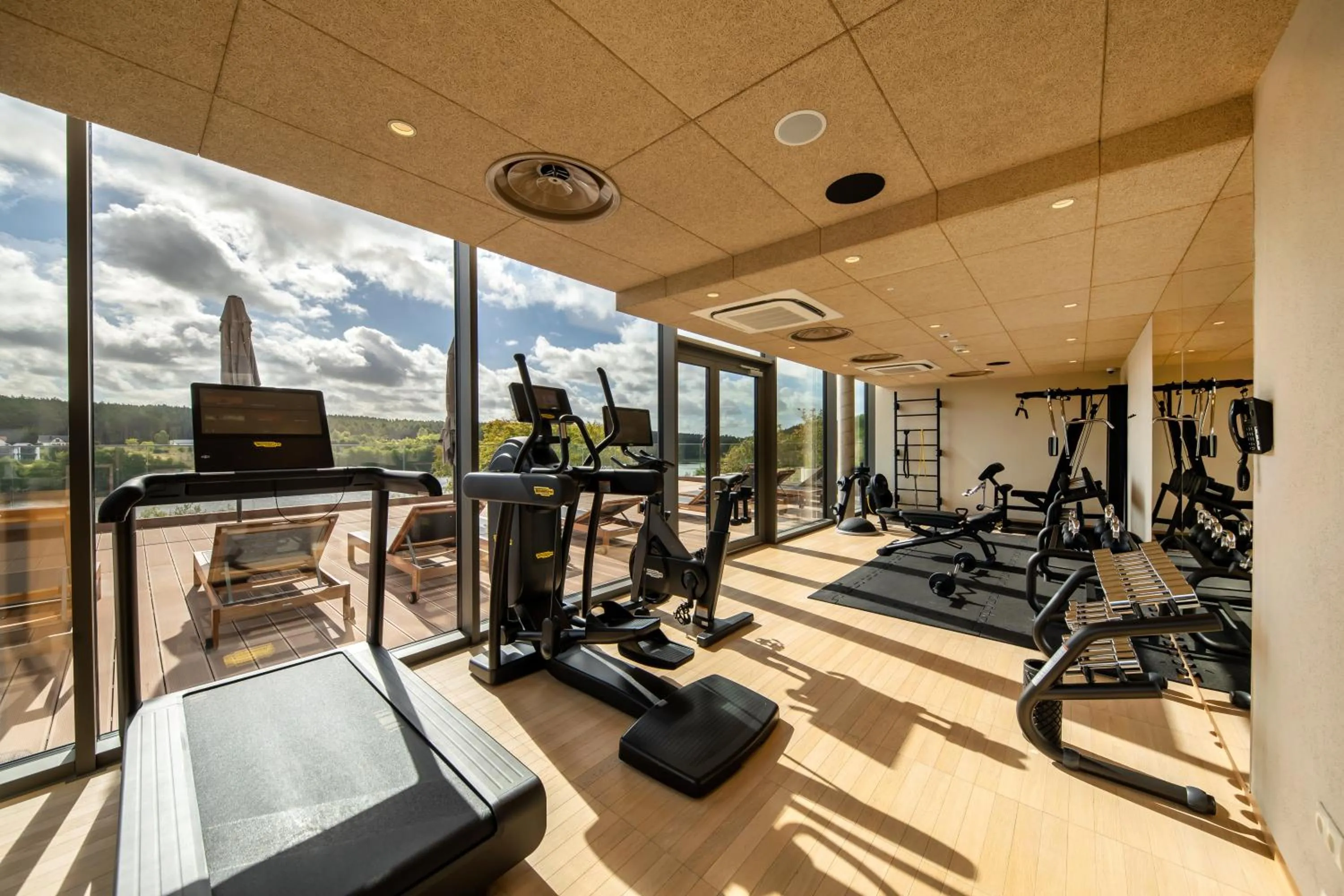 Fitness centre/facilities in Hotel GLAR Conference & SPA