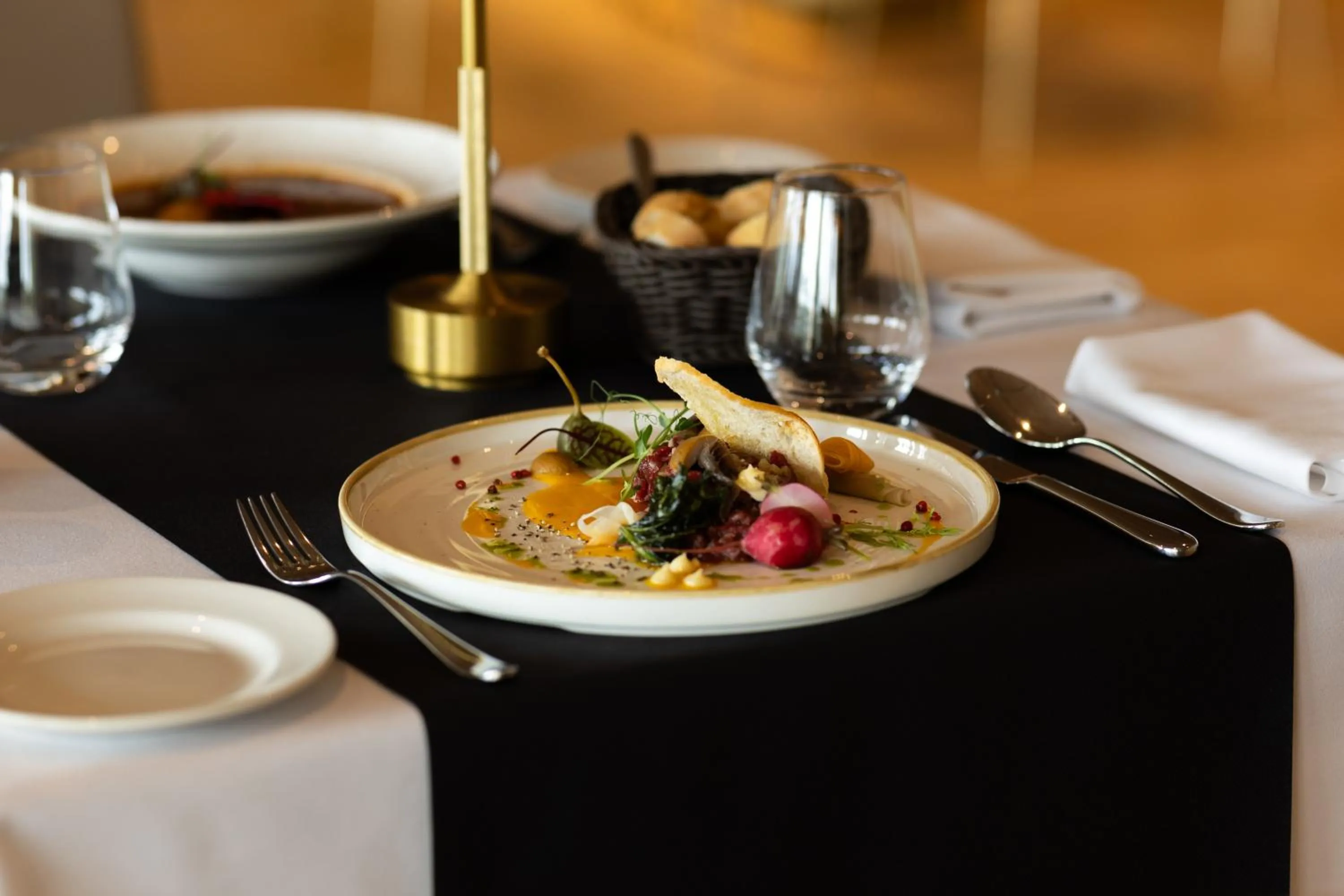 Food in Hotel GLAR Conference & SPA