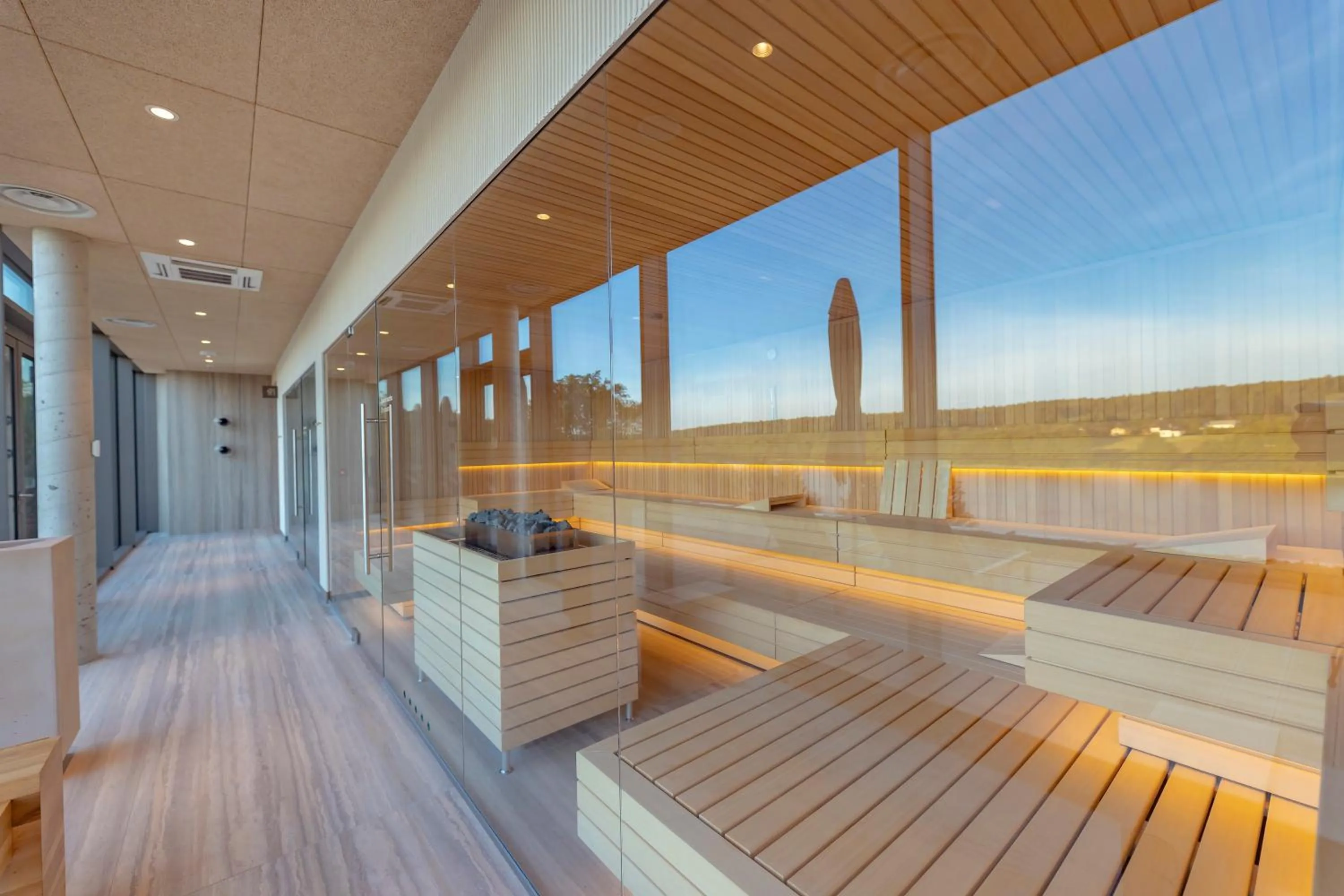 Sauna in Hotel GLAR Conference & SPA