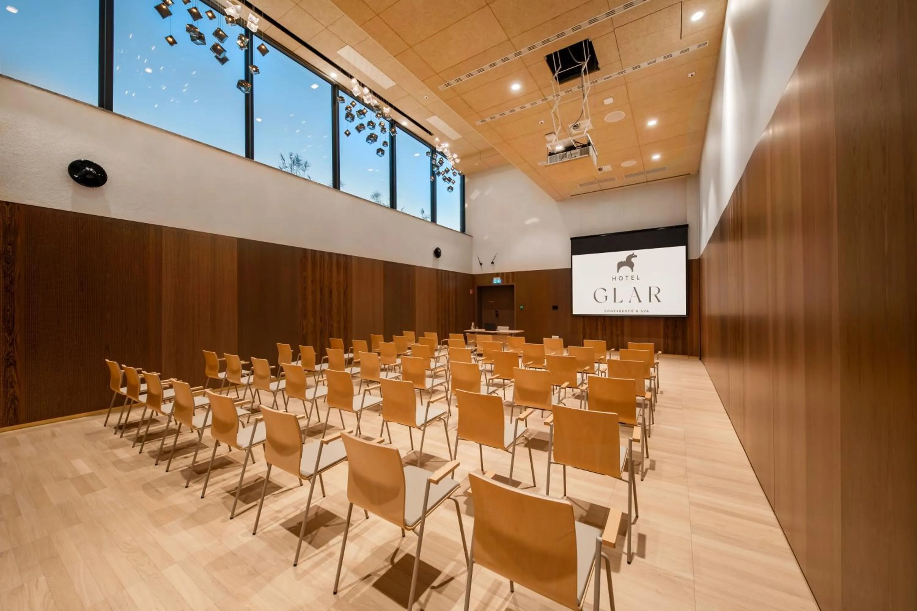 TV and multimedia in Hotel GLAR Conference & SPA