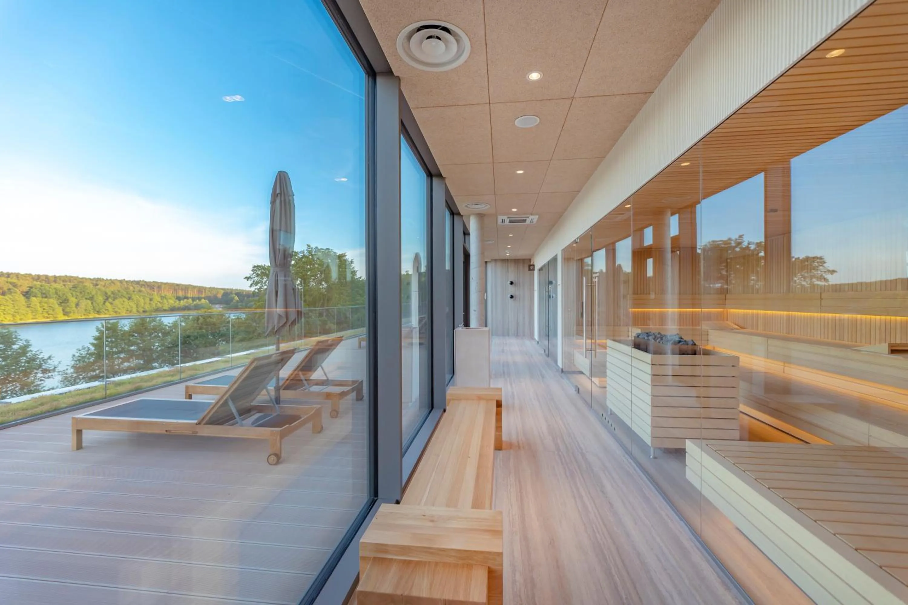 Sauna in Hotel GLAR Conference & SPA