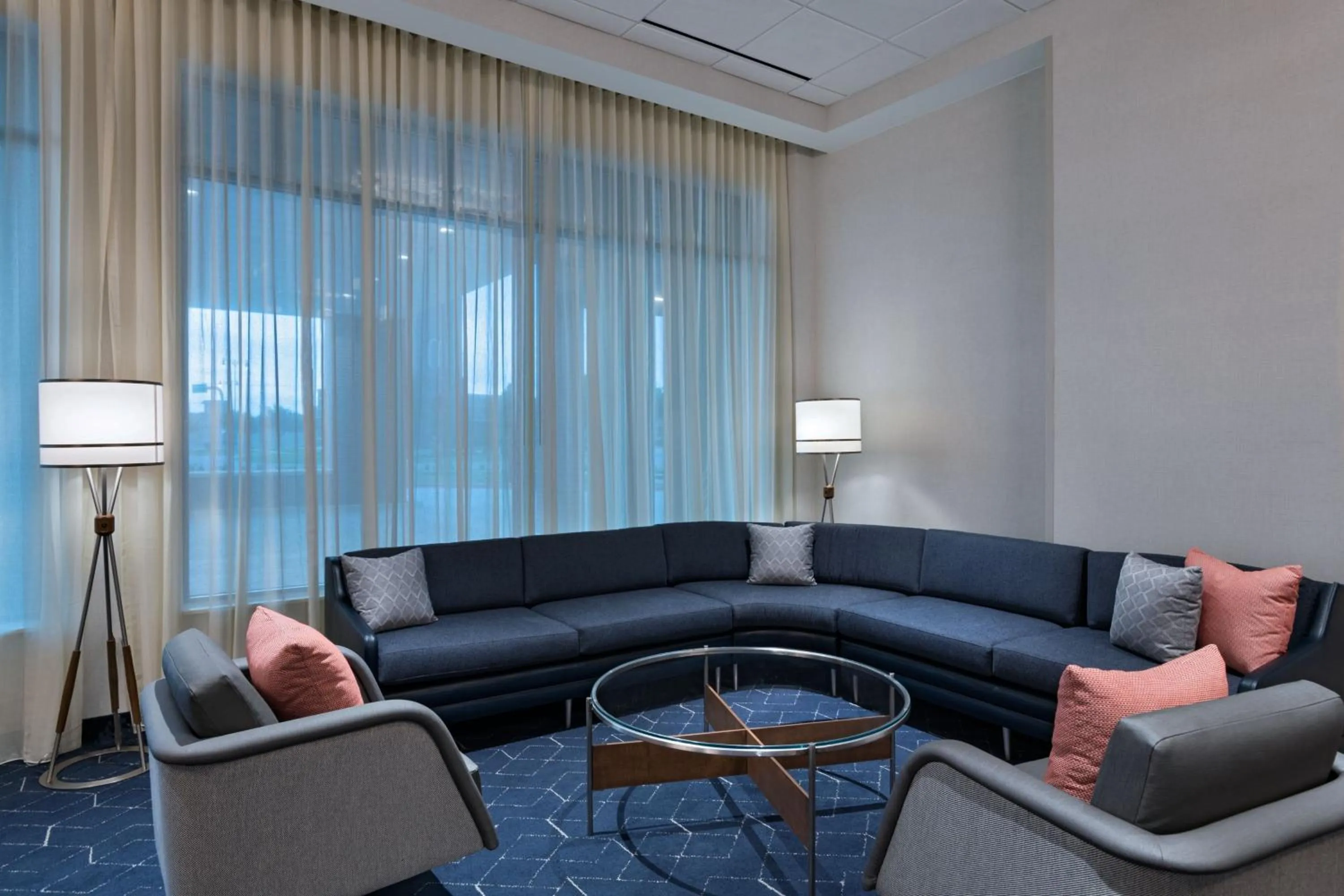 Lobby or reception in Courtyard by Marriott Dallas Frisco