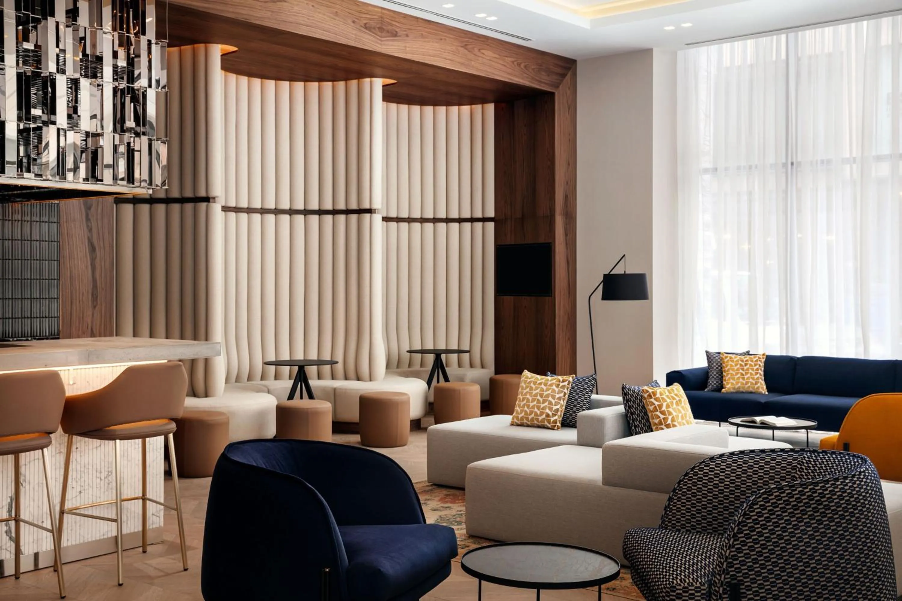 Lobby or reception in Courtyard by Marriott Yerevan