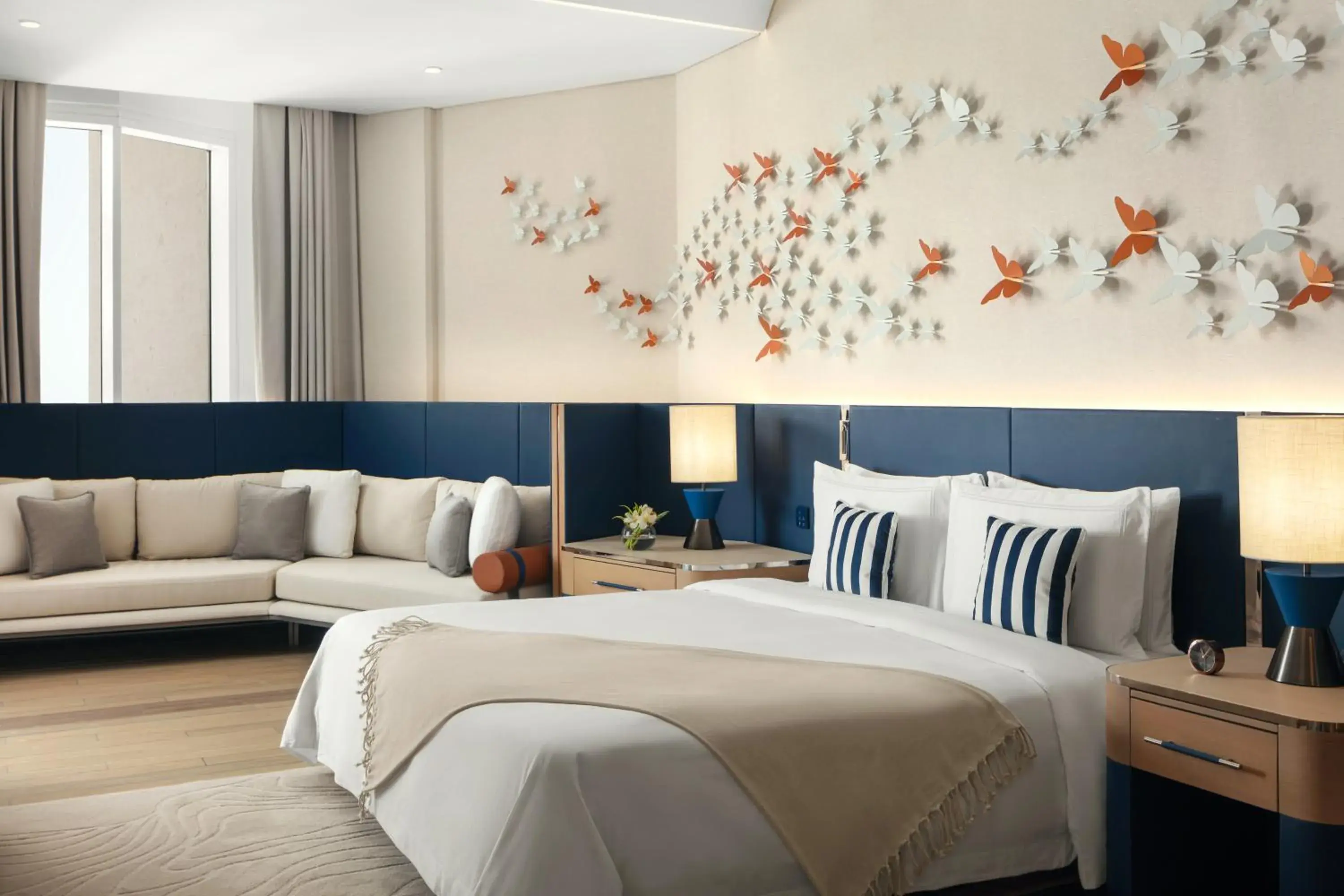 Caroline Astor King Suite with Balcony in The St. Regis Al Mouj Muscat Resort Caroline Astor King Suite with Balcony in The St. Regis Al Mouj Muscat Resort