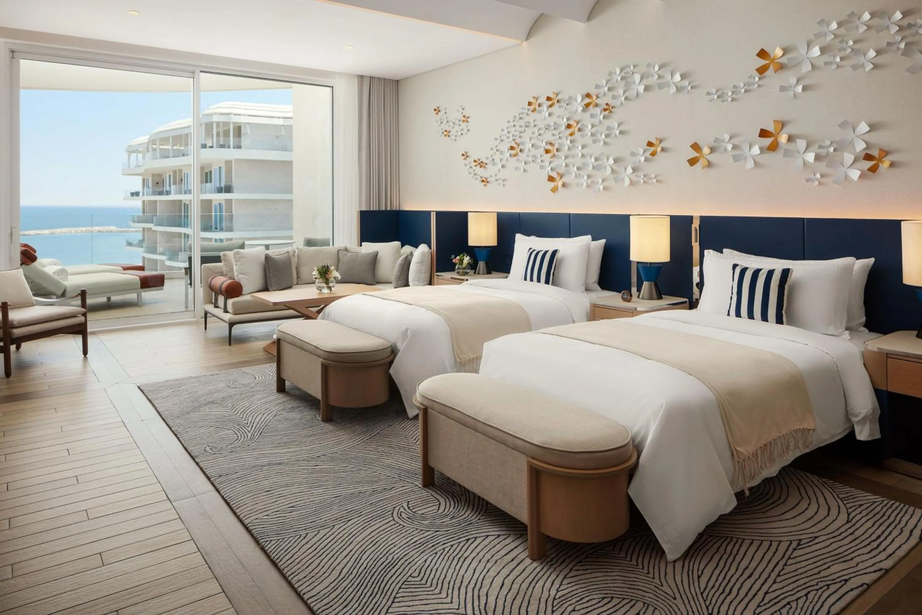 Photo of the whole room, Bed in The St. Regis Al Mouj Muscat Resort