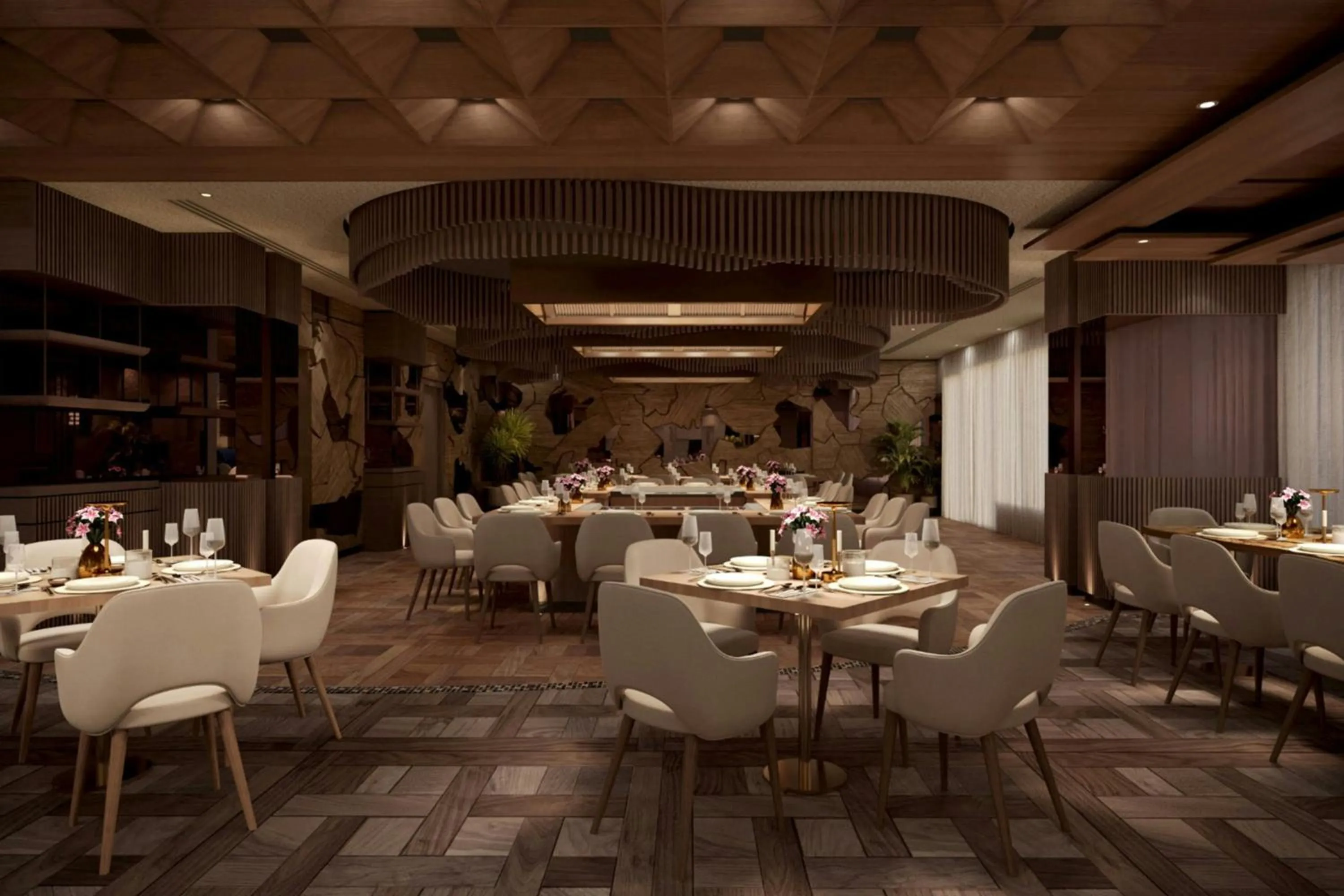Restaurant/places to eat in The St. Regis Al Mouj Muscat Resort