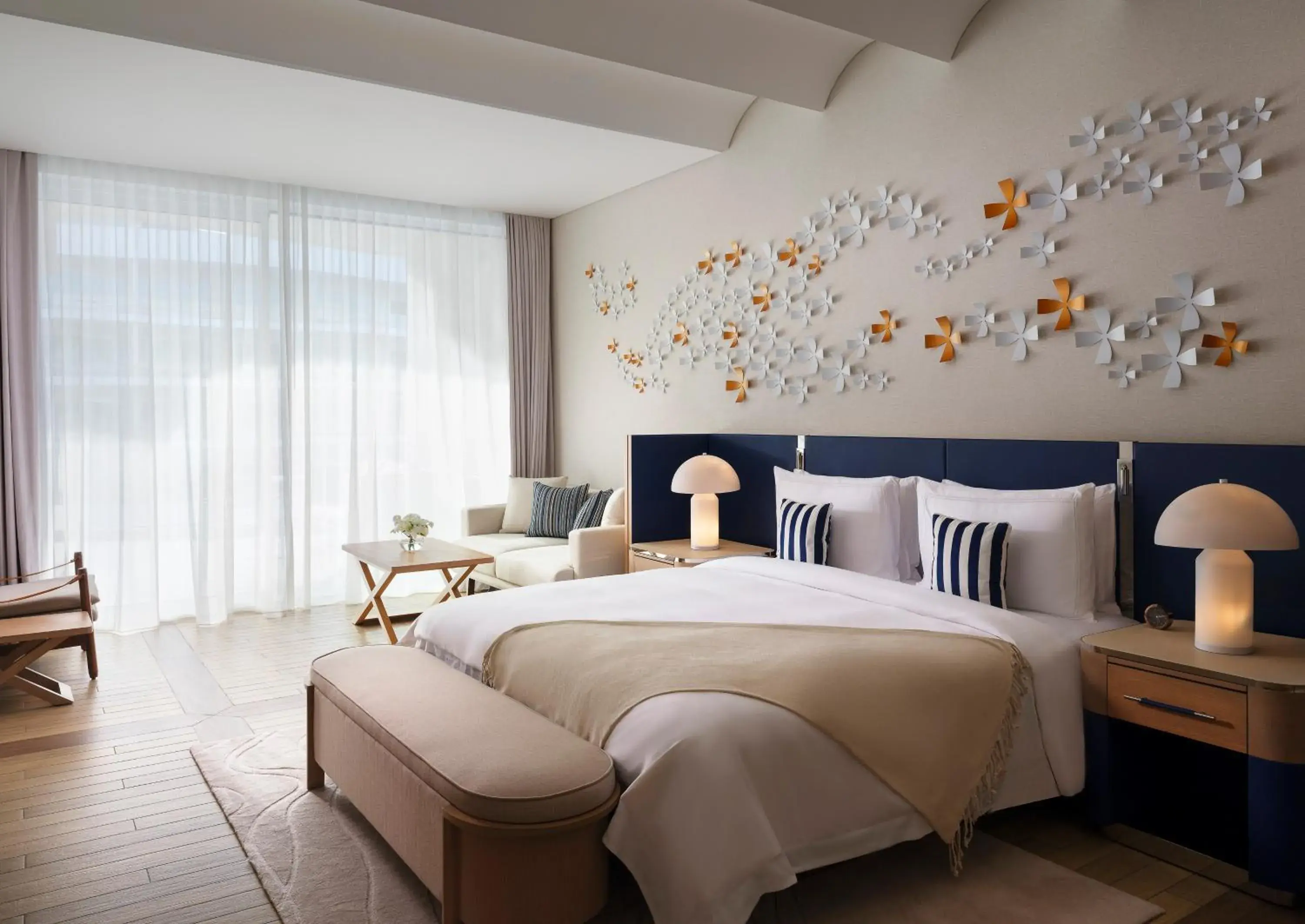 John Jacob Astor Two-Bedroom Suite with Balcony and Sea View in The St. Regis Al Mouj Muscat Resort John Jacob Astor Two-Bedroom Suite with Balcony and Sea View in The St. Regis Al Mouj Muscat Resort