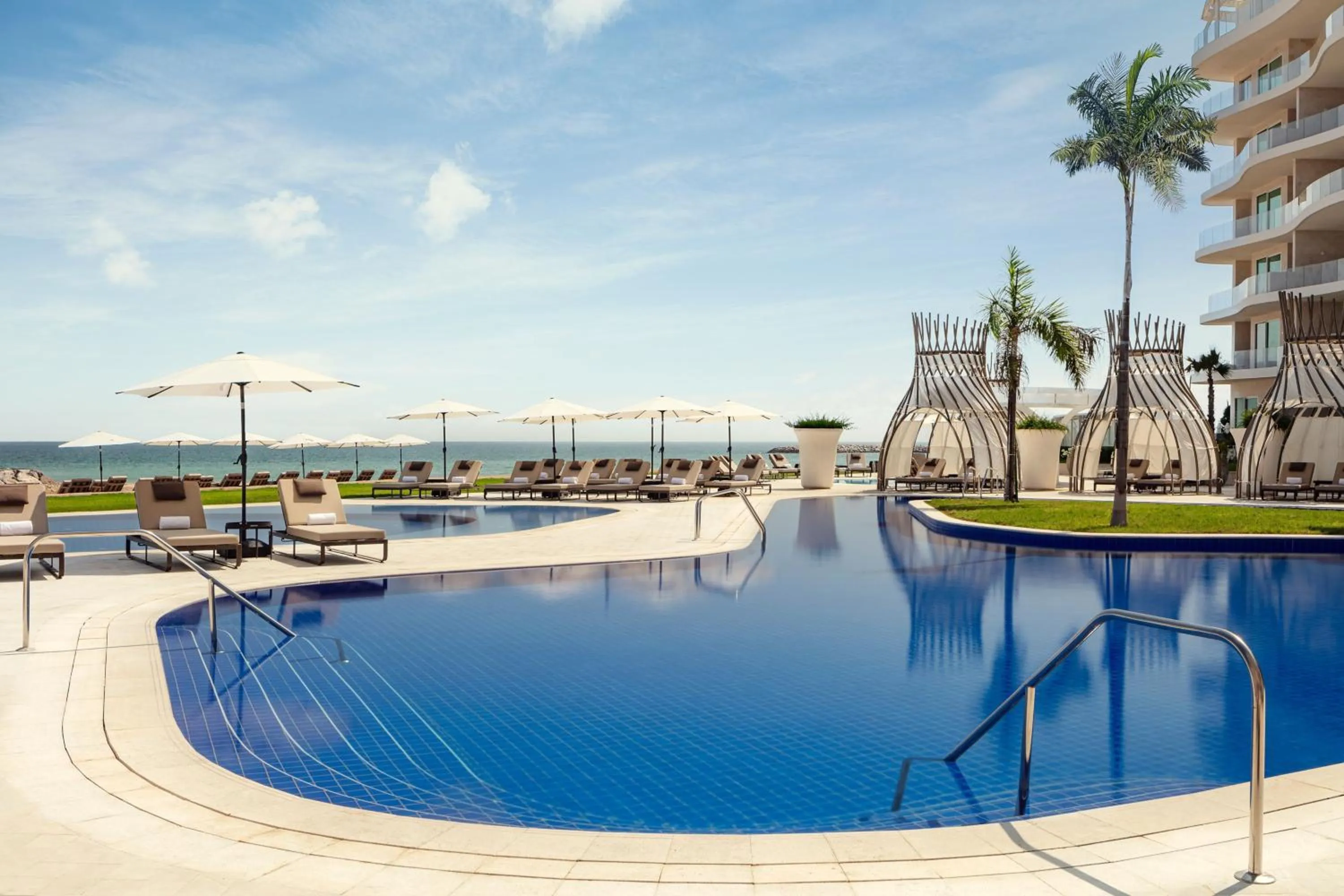 Swimming pool in The St. Regis Al Mouj Muscat Resort