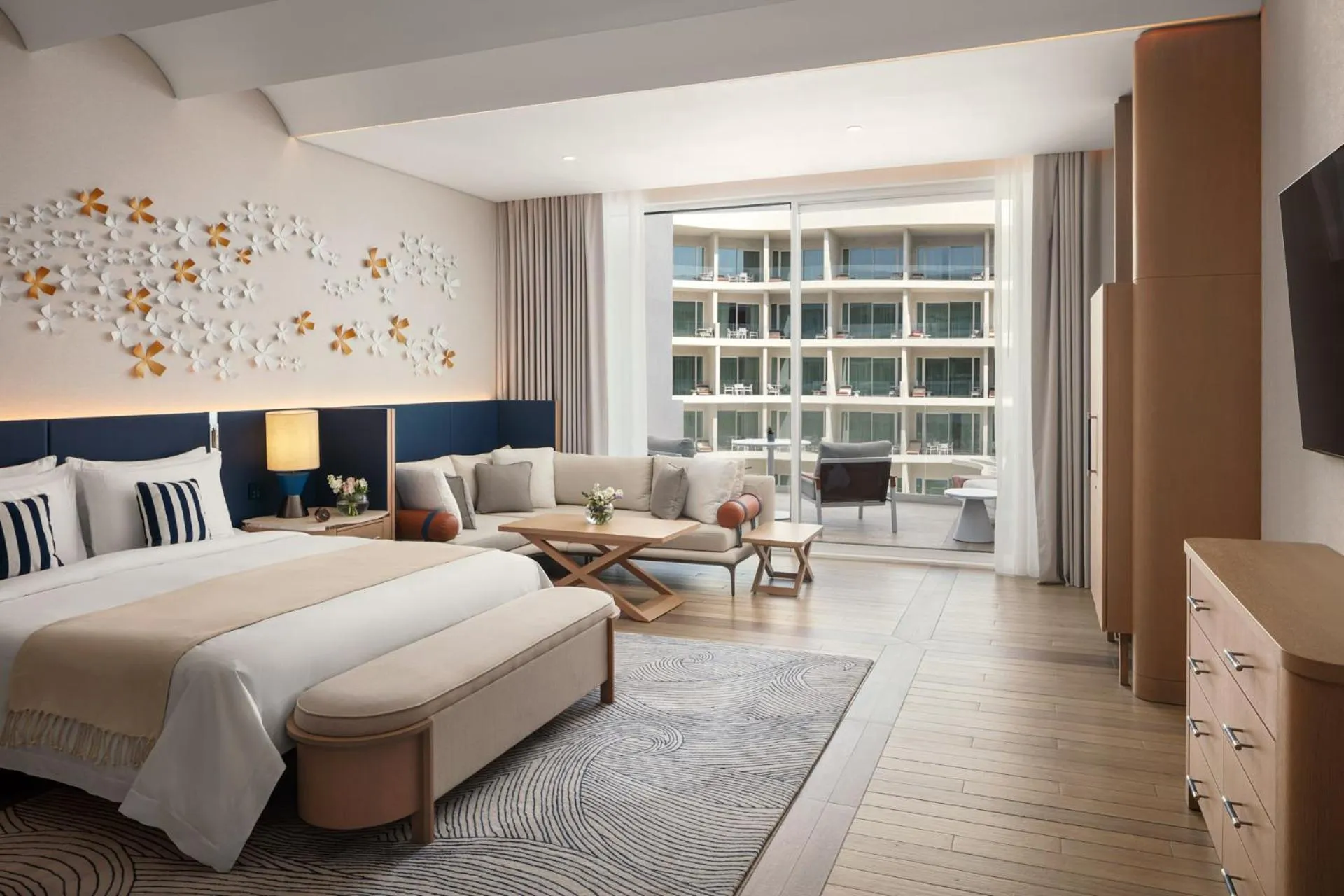 Bedroom, Bed in The St. Regis Al Mouj Muscat Resort