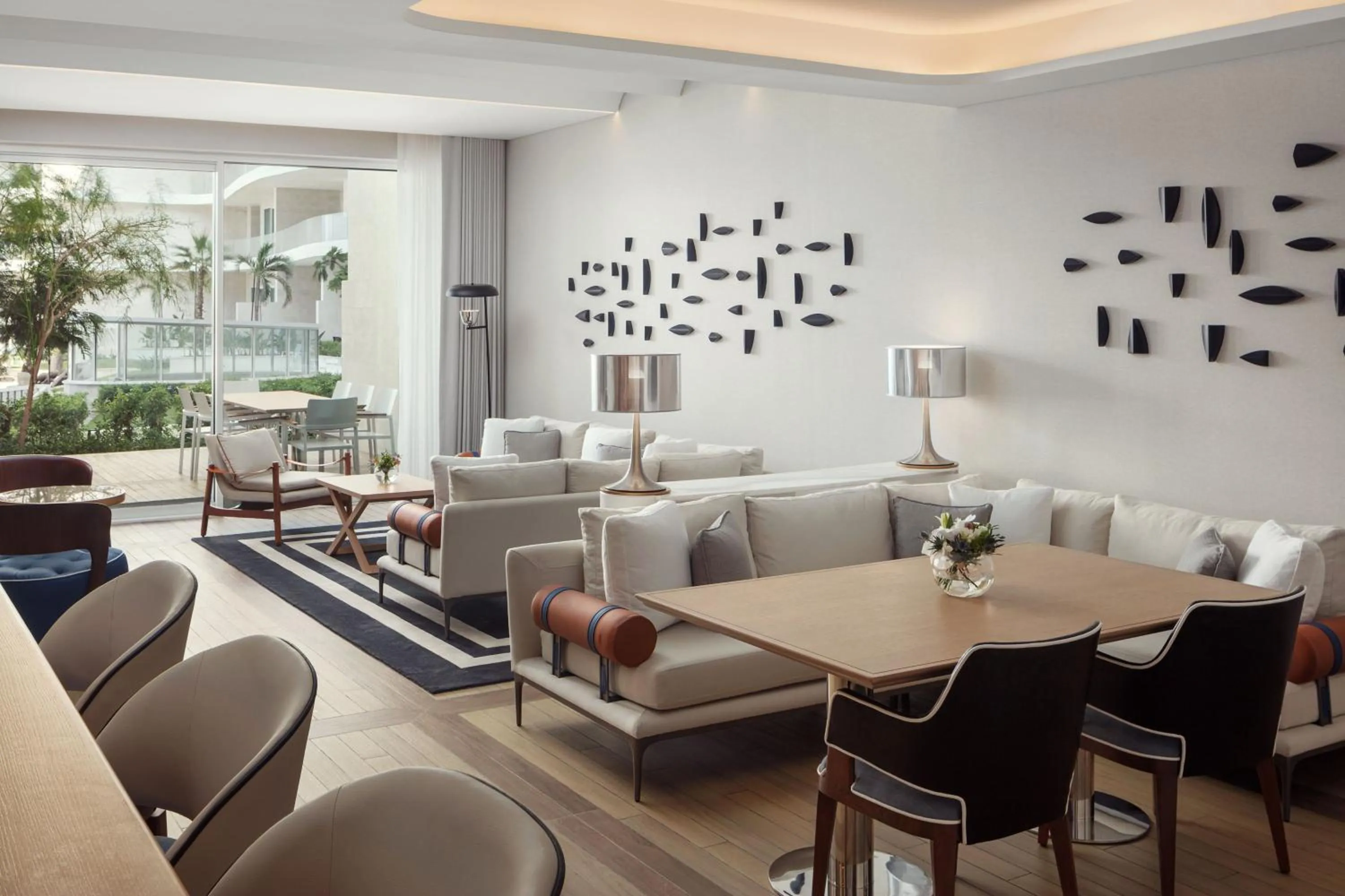 Living room in The St. Regis Al Mouj Muscat Resort