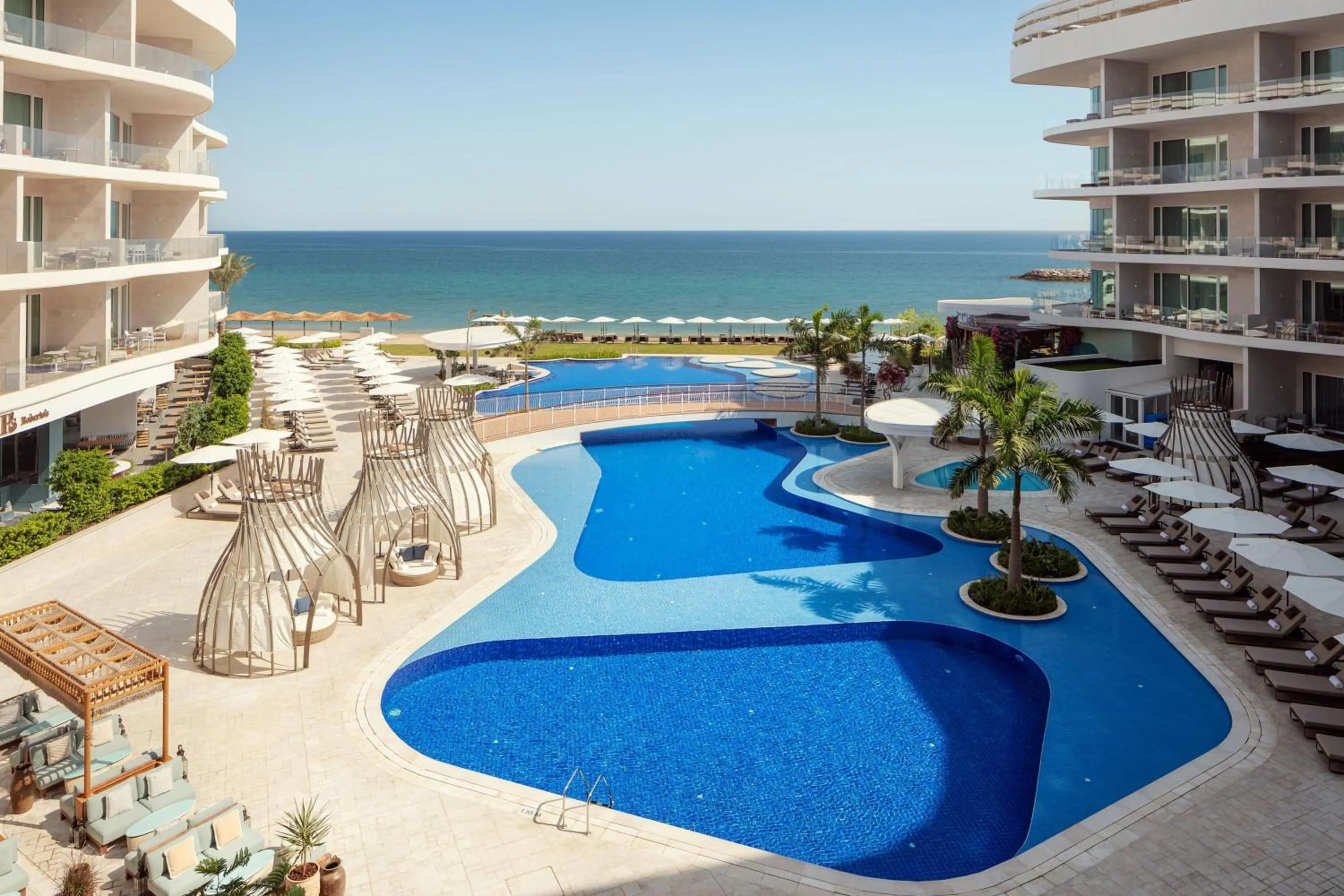 Swimming pool in The St. Regis Al Mouj Muscat Resort