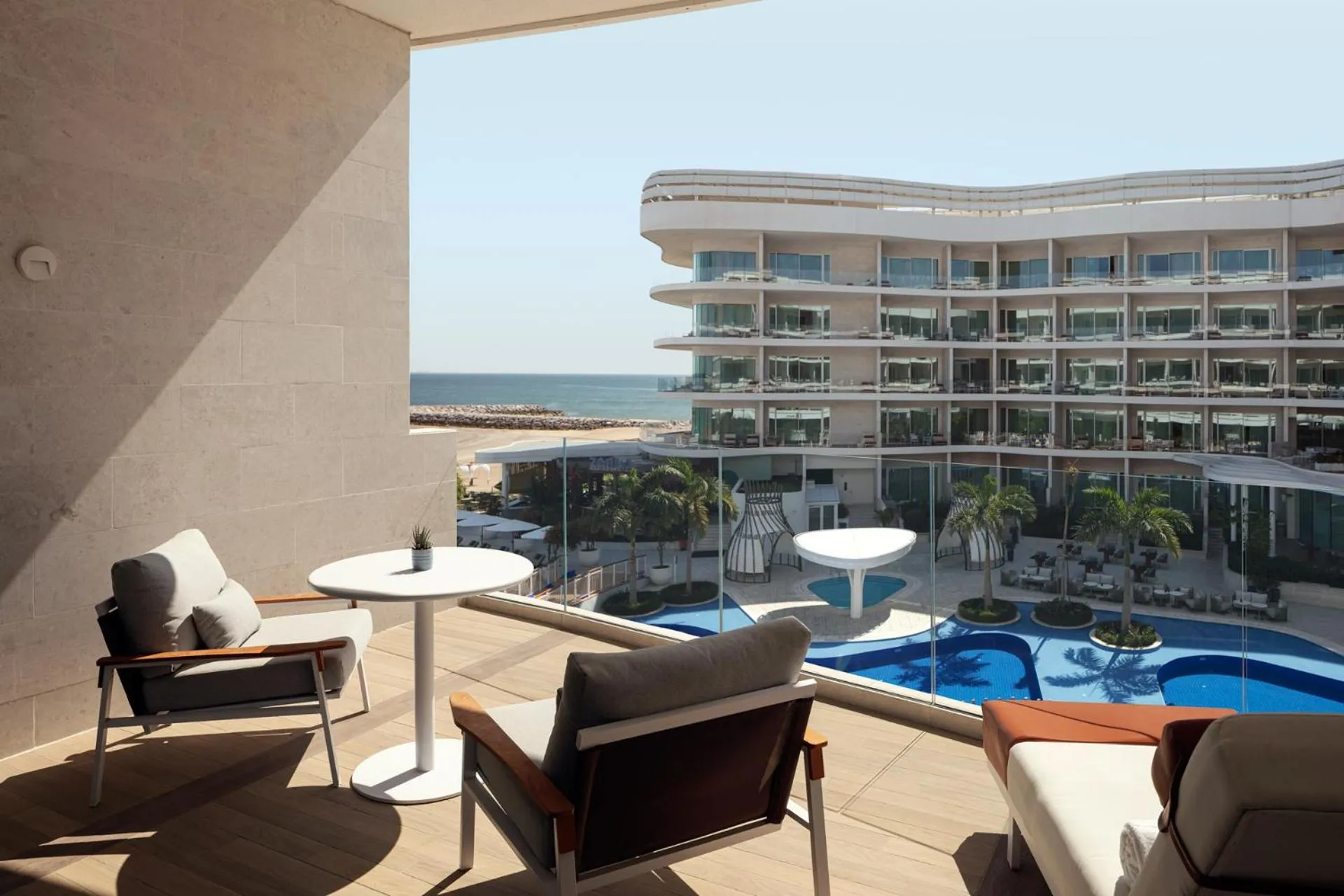 Balcony/Terrace in The St. Regis Al Mouj Muscat Resort