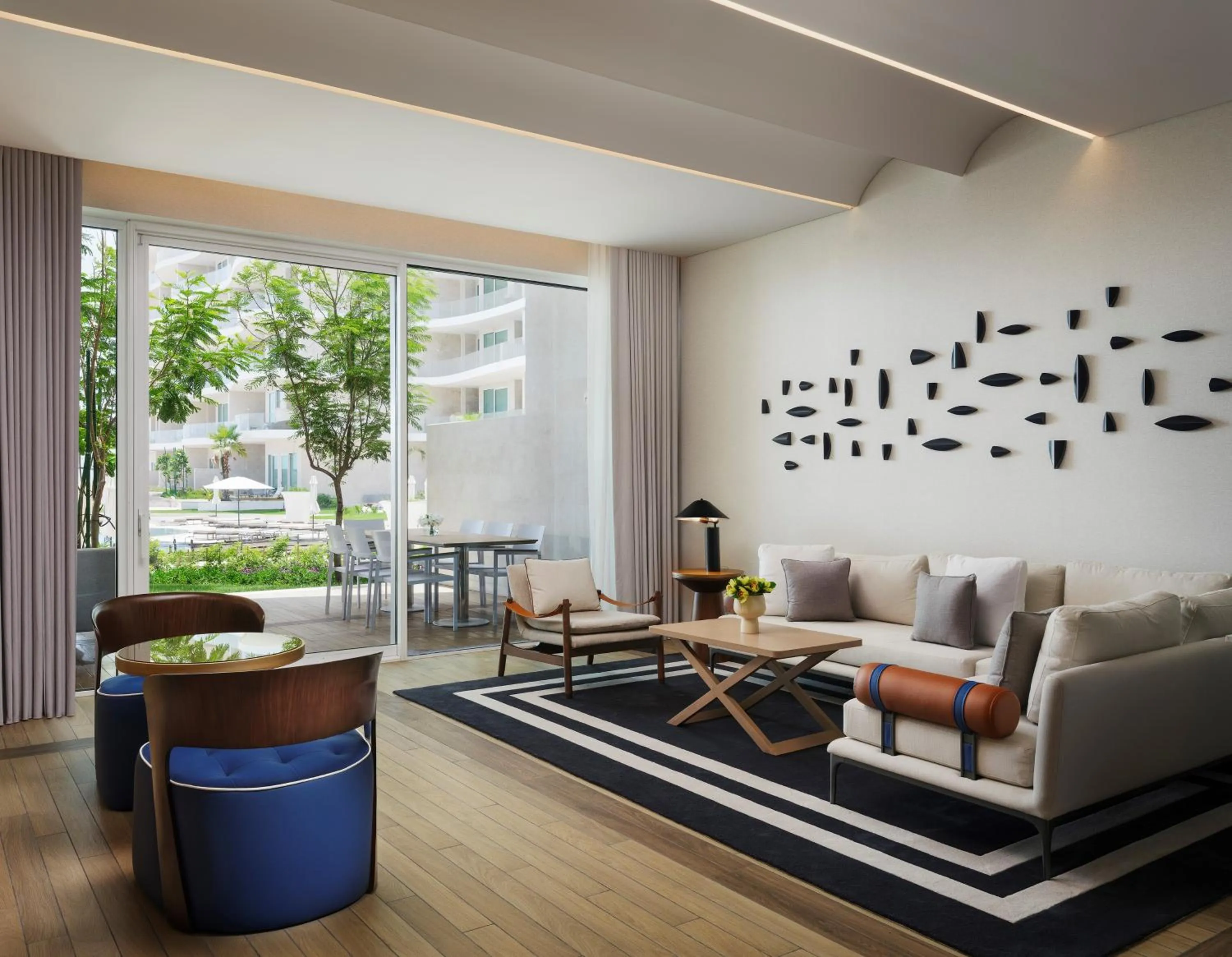 Living room in The St. Regis Al Mouj Muscat Resort