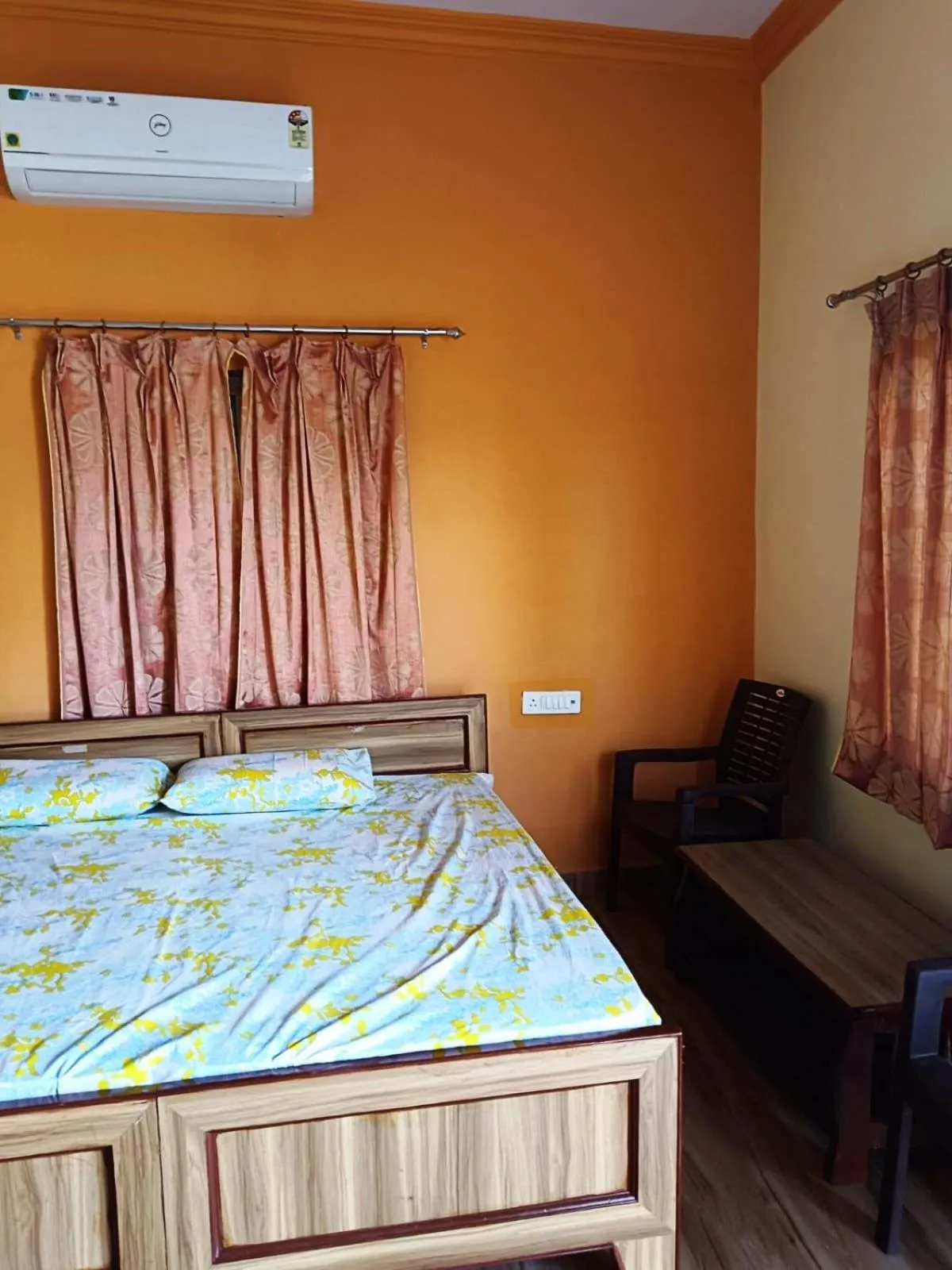 Bed in Yuvraj Nature Resort