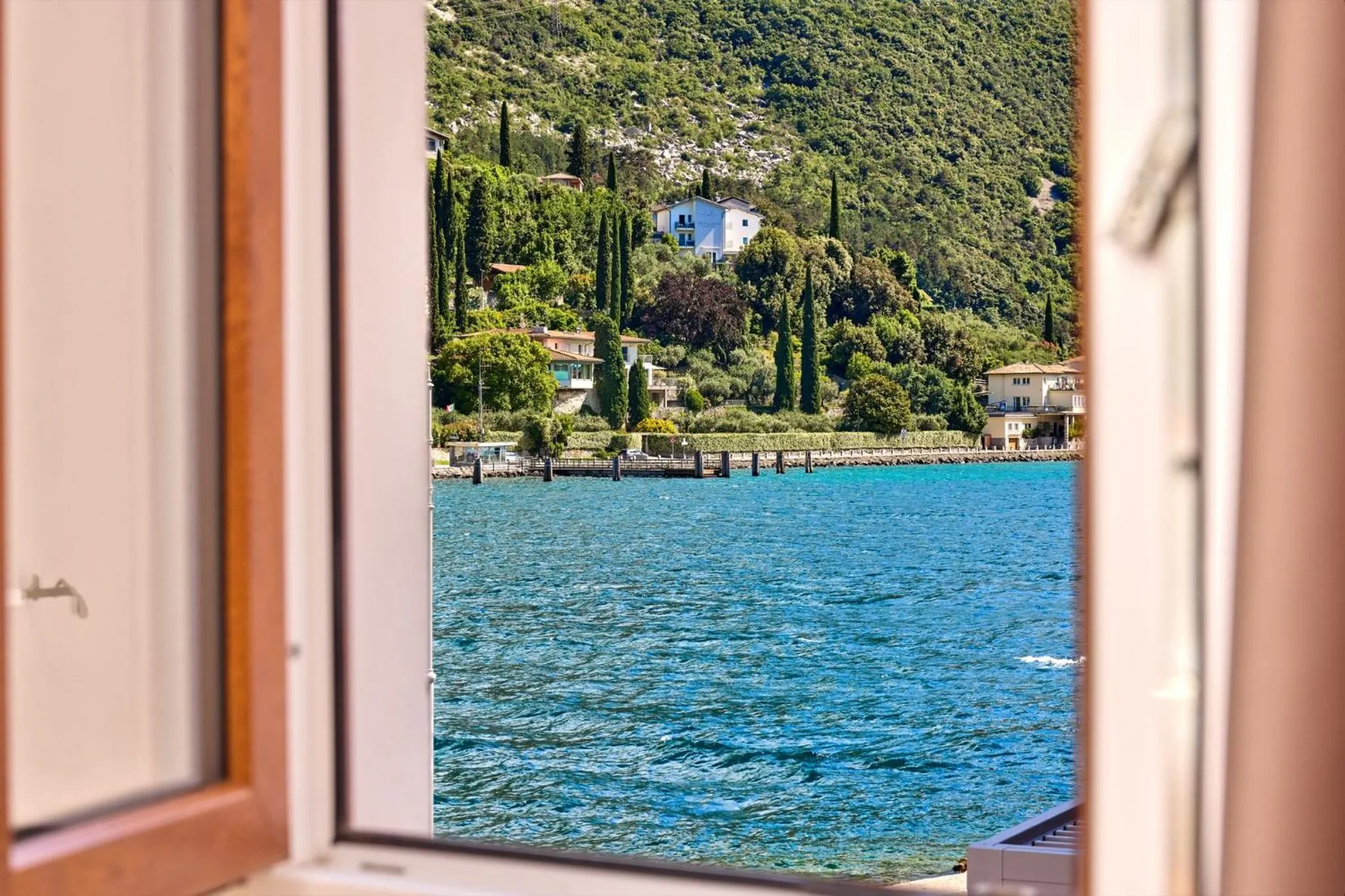 Lake view in Hotel Geier