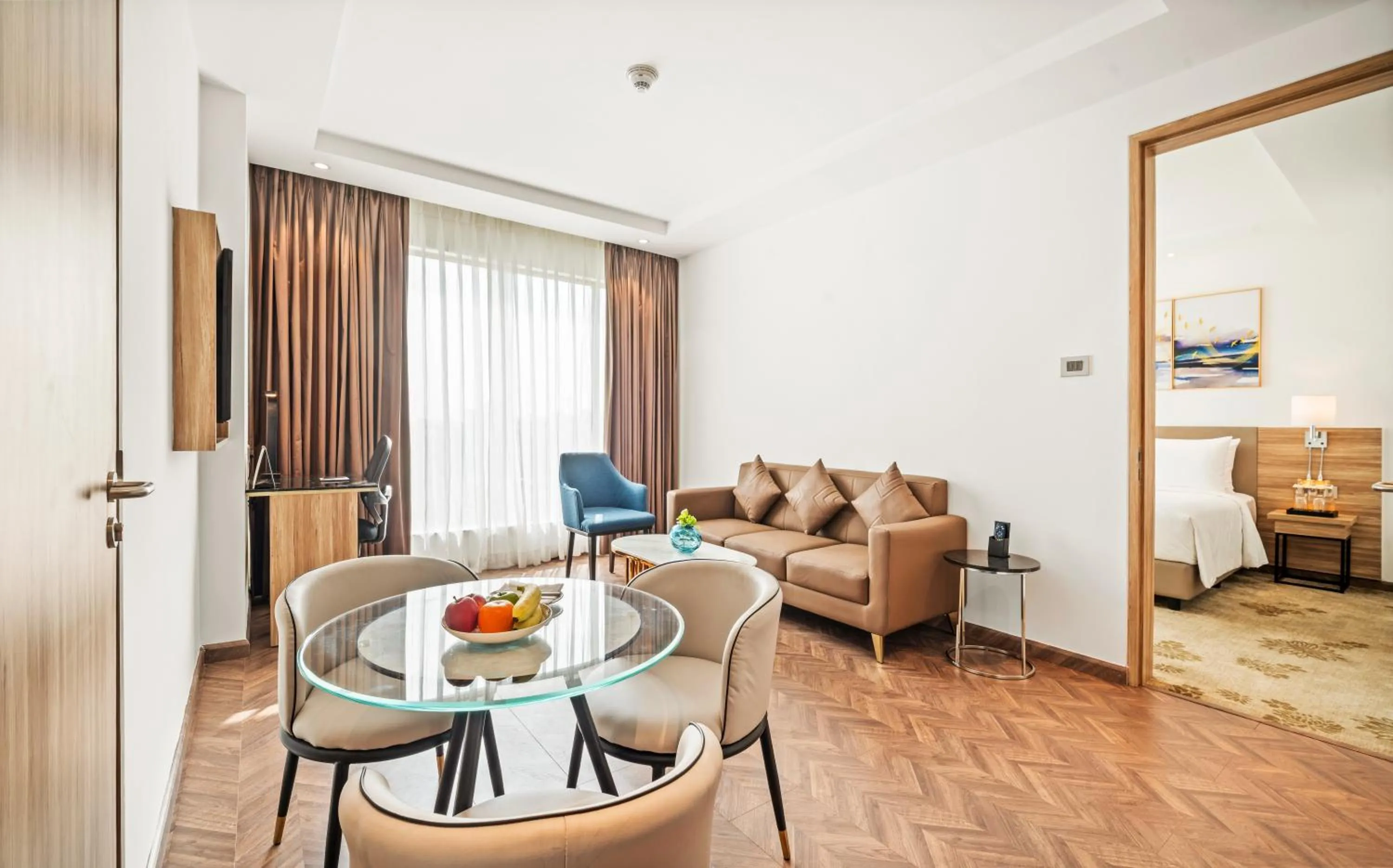 Living room in Grand Vijayawada by GRT Hotels