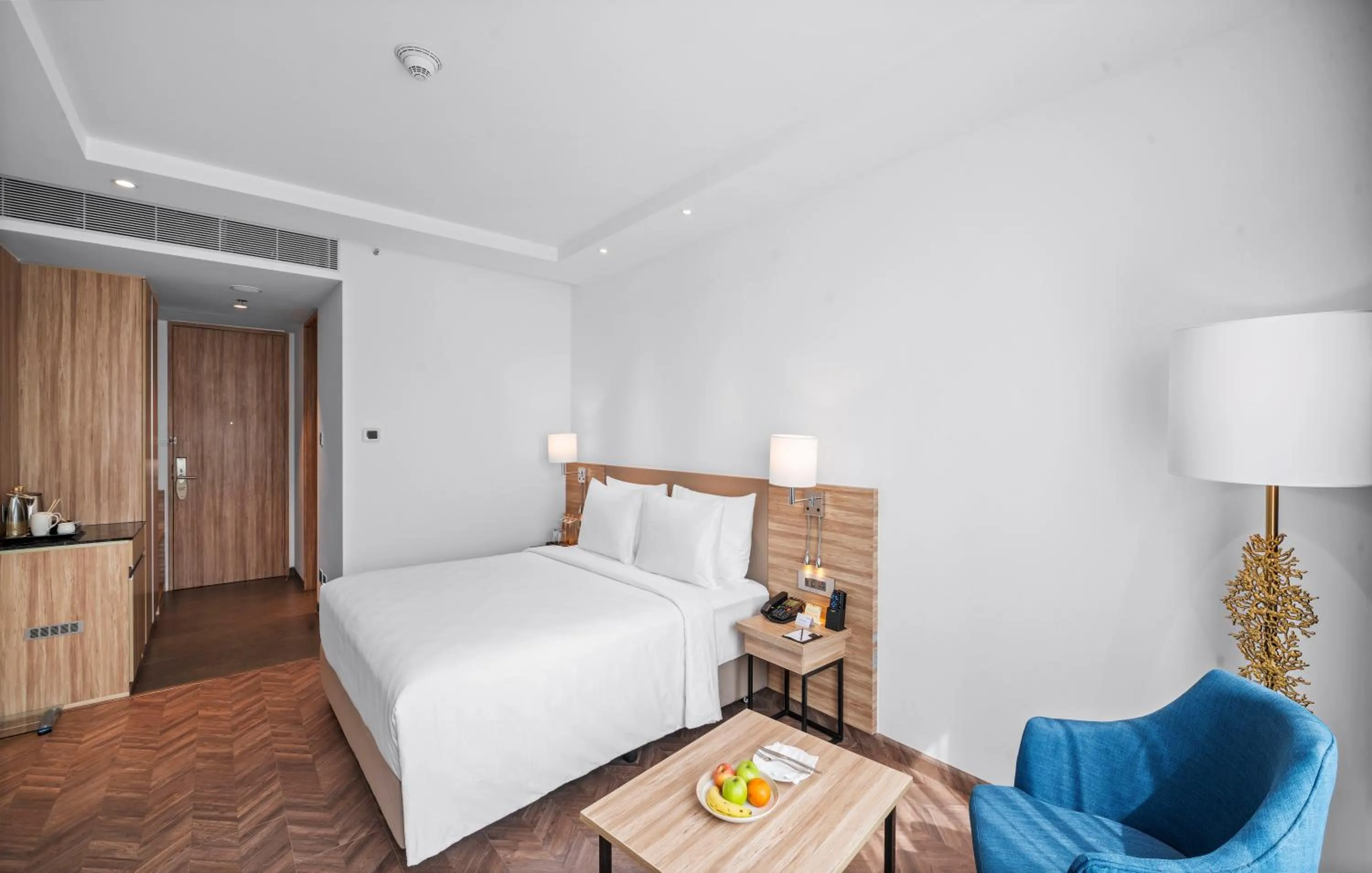 Photo of the whole room, Bed in Grand Vijayawada by GRT Hotels