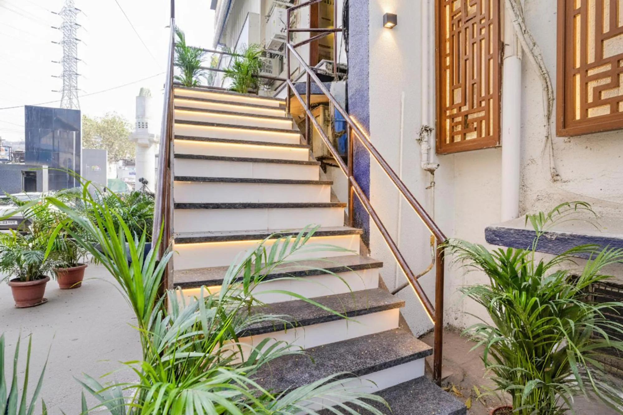 Facade/entrance in FabHotel Prime Esta Inn - Nr Twin Tower, Viman Nagar