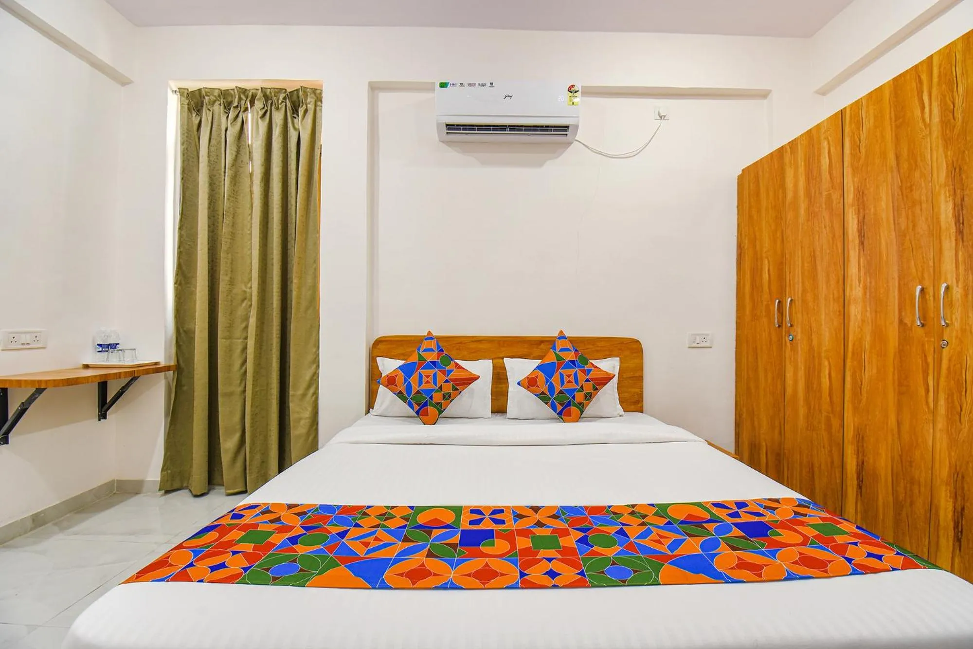 Bed in FabHotel Prime Esta Inn - Nr Twin Tower, Viman Nagar