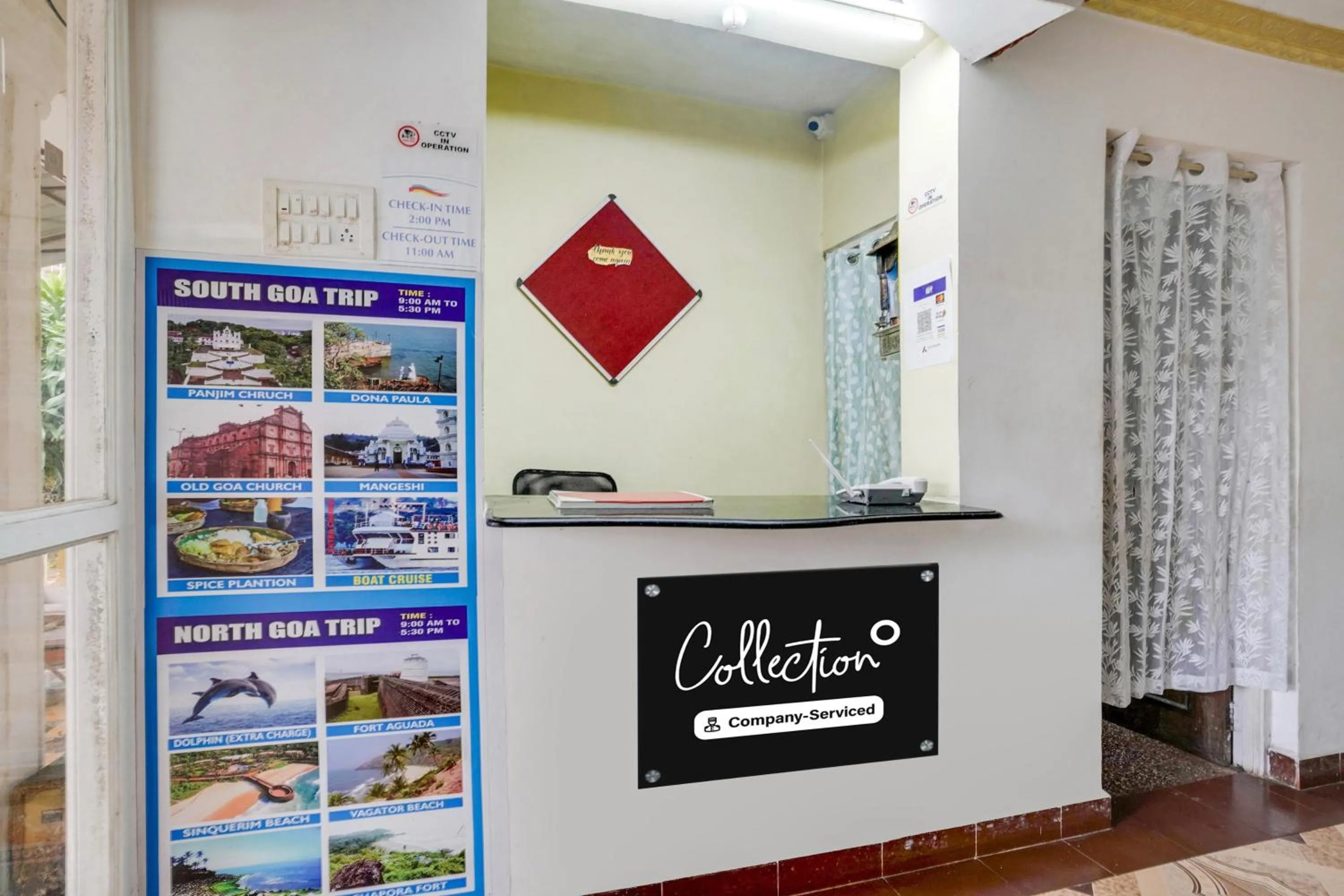 Lobby or reception in Collection O Calangute