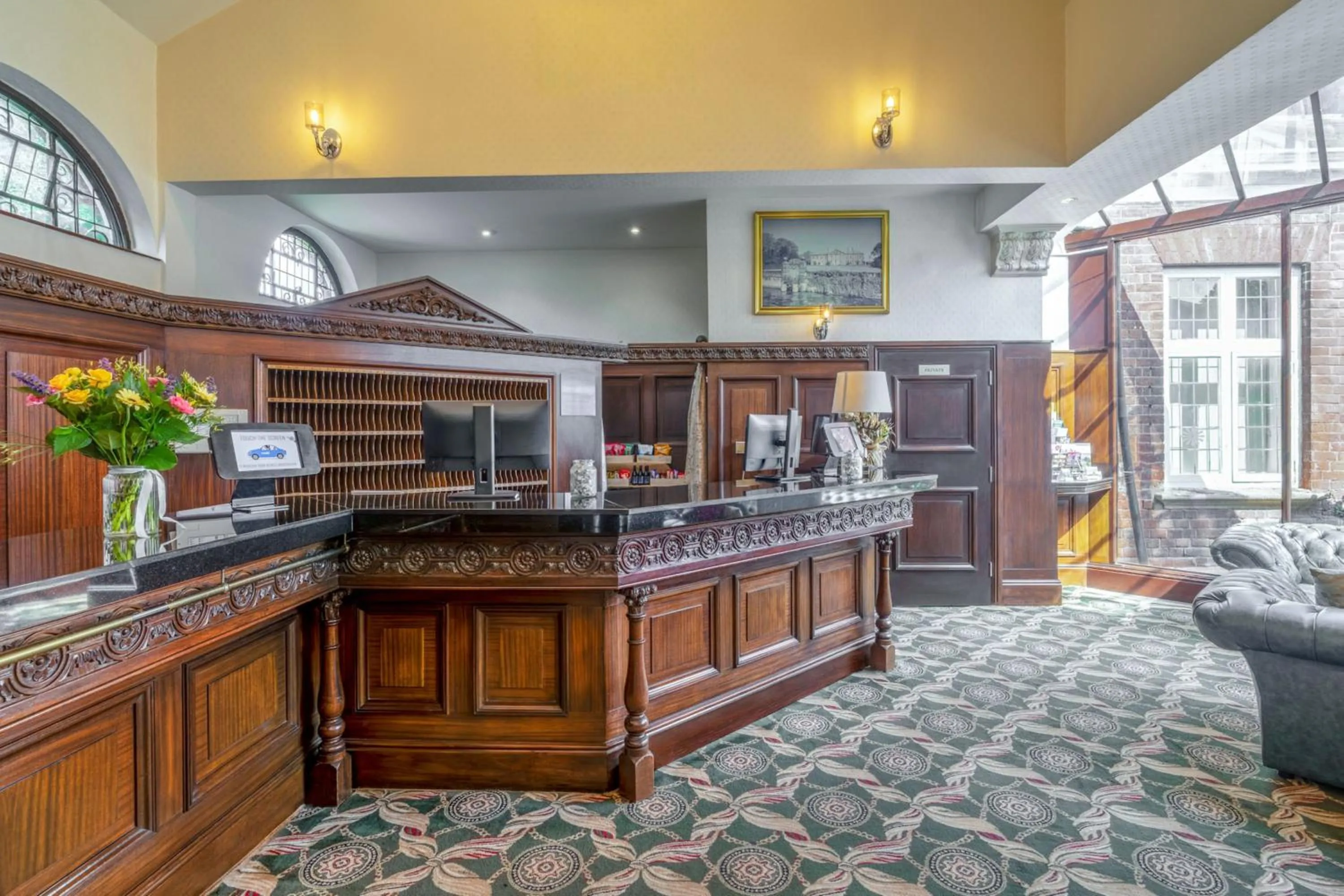 Lobby or reception in Bosworth Hall Hotel & Spa