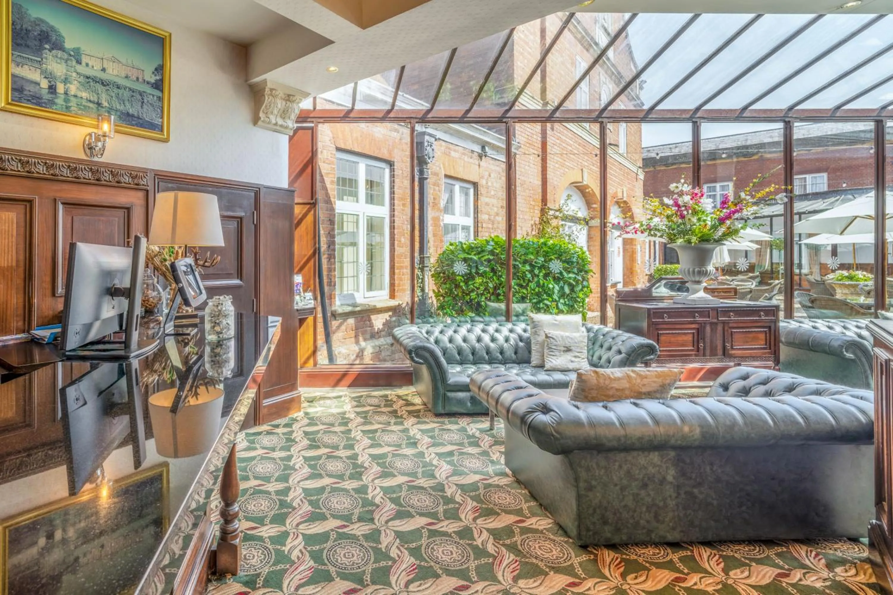 Lobby or reception in Bosworth Hall Hotel & Spa