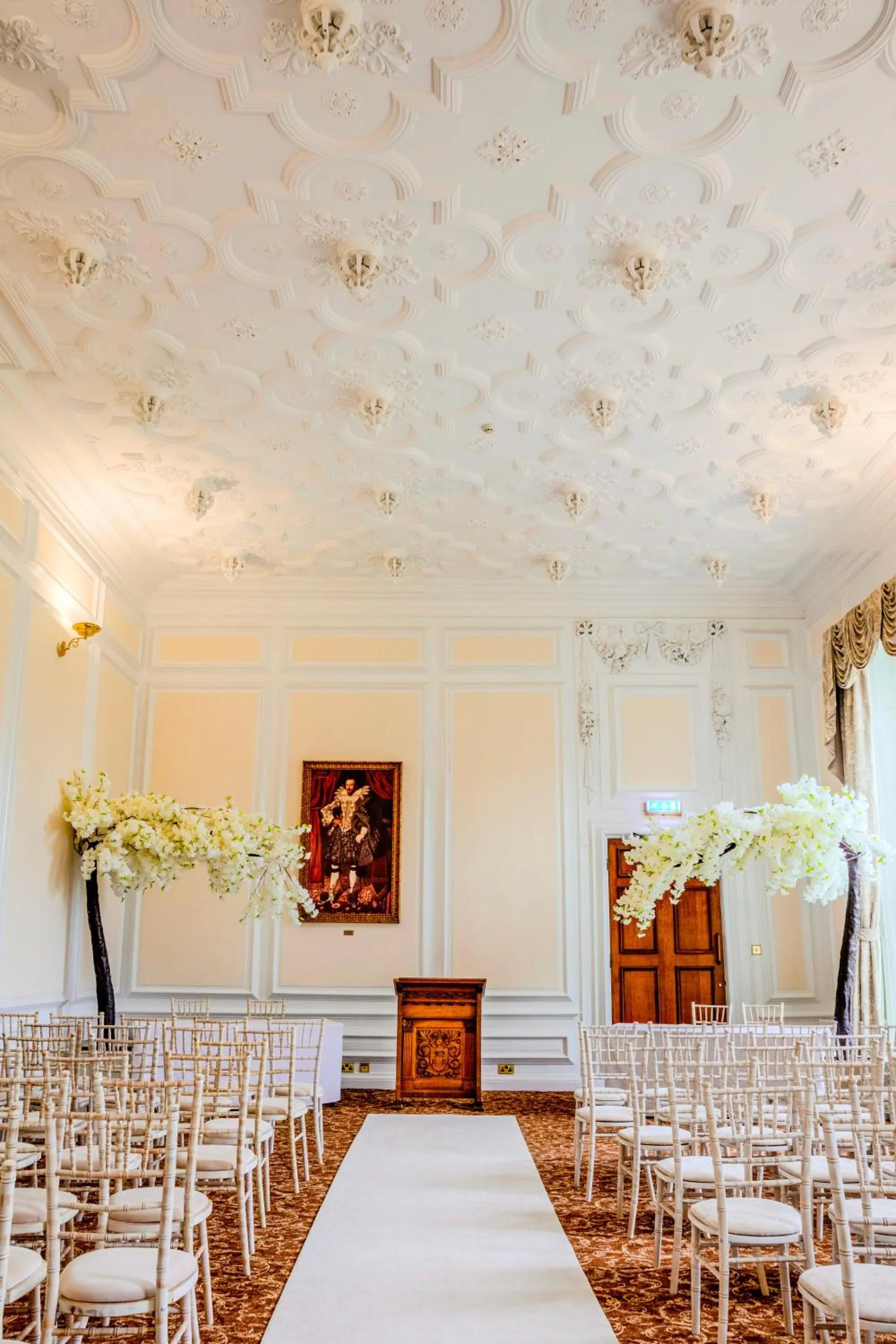Seating area in Bosworth Hall Hotel & Spa