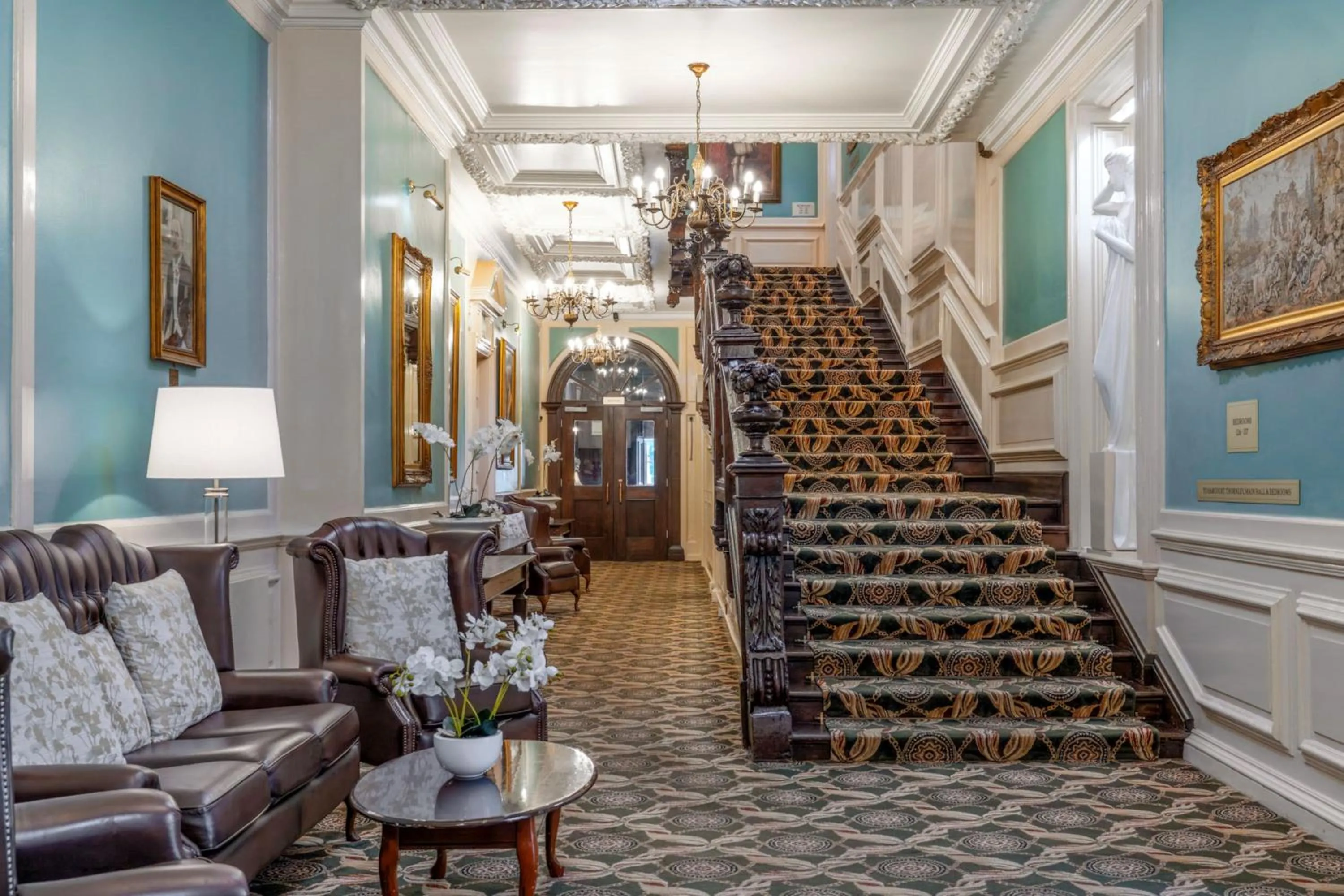 Seating area in Bosworth Hall Hotel & Spa