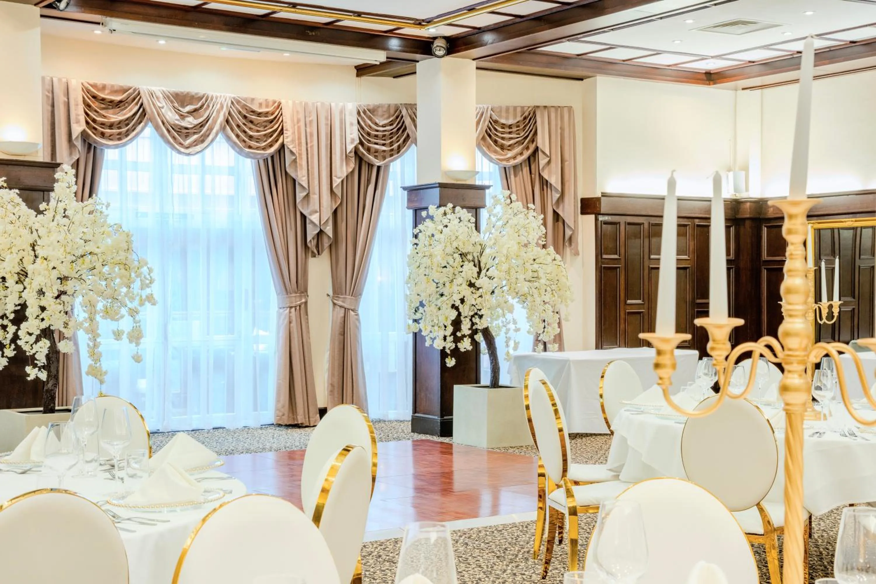 Seating area in Bosworth Hall Hotel & Spa