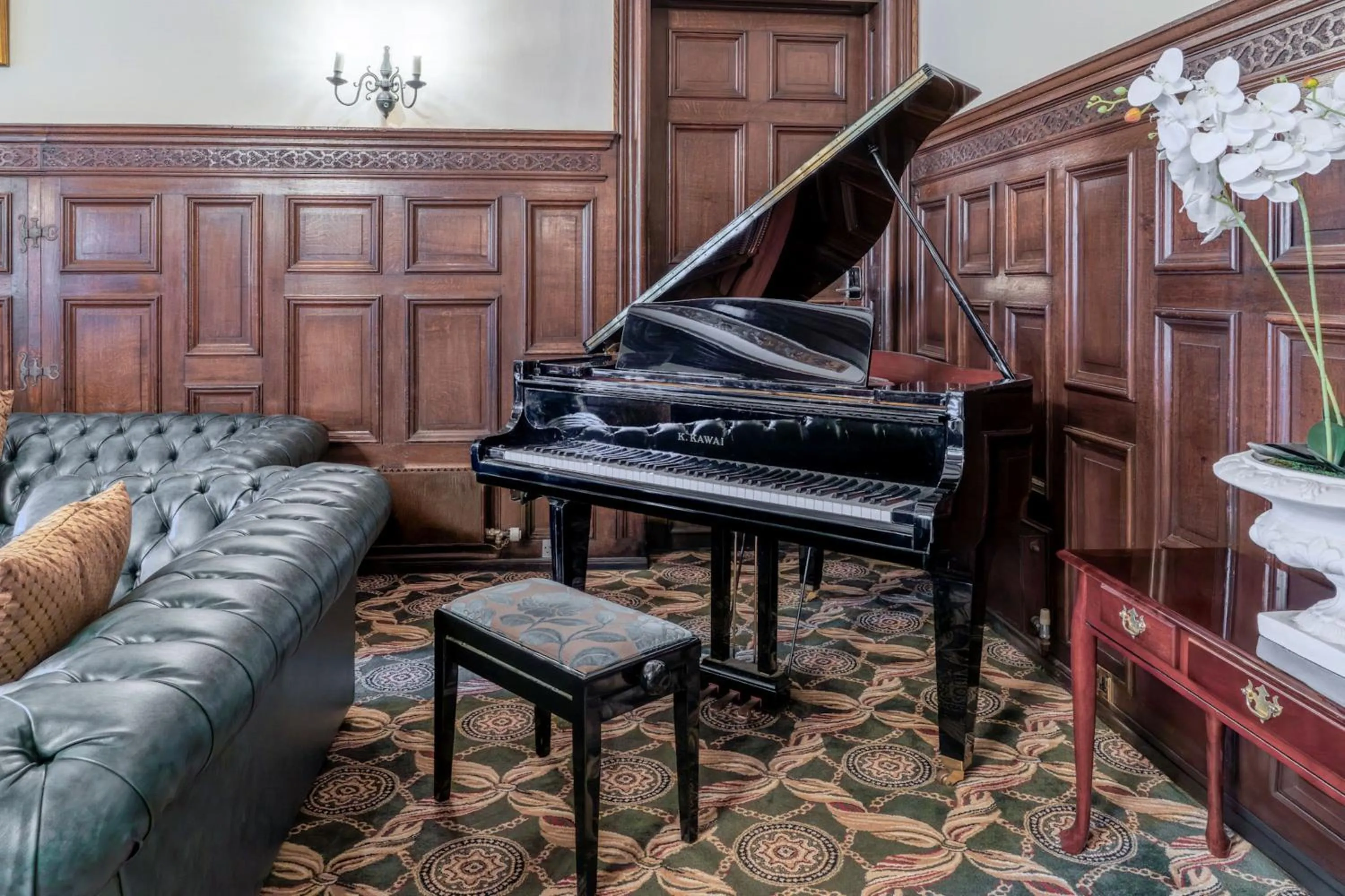 Seating area in Bosworth Hall Hotel & Spa