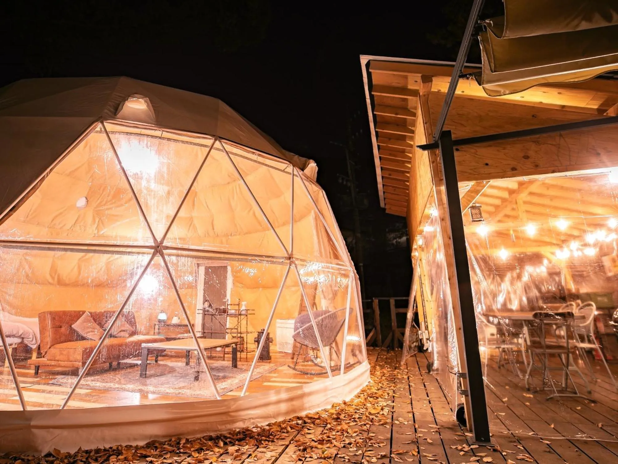 Property building in Nagano GLAMPINGBASE enCamp