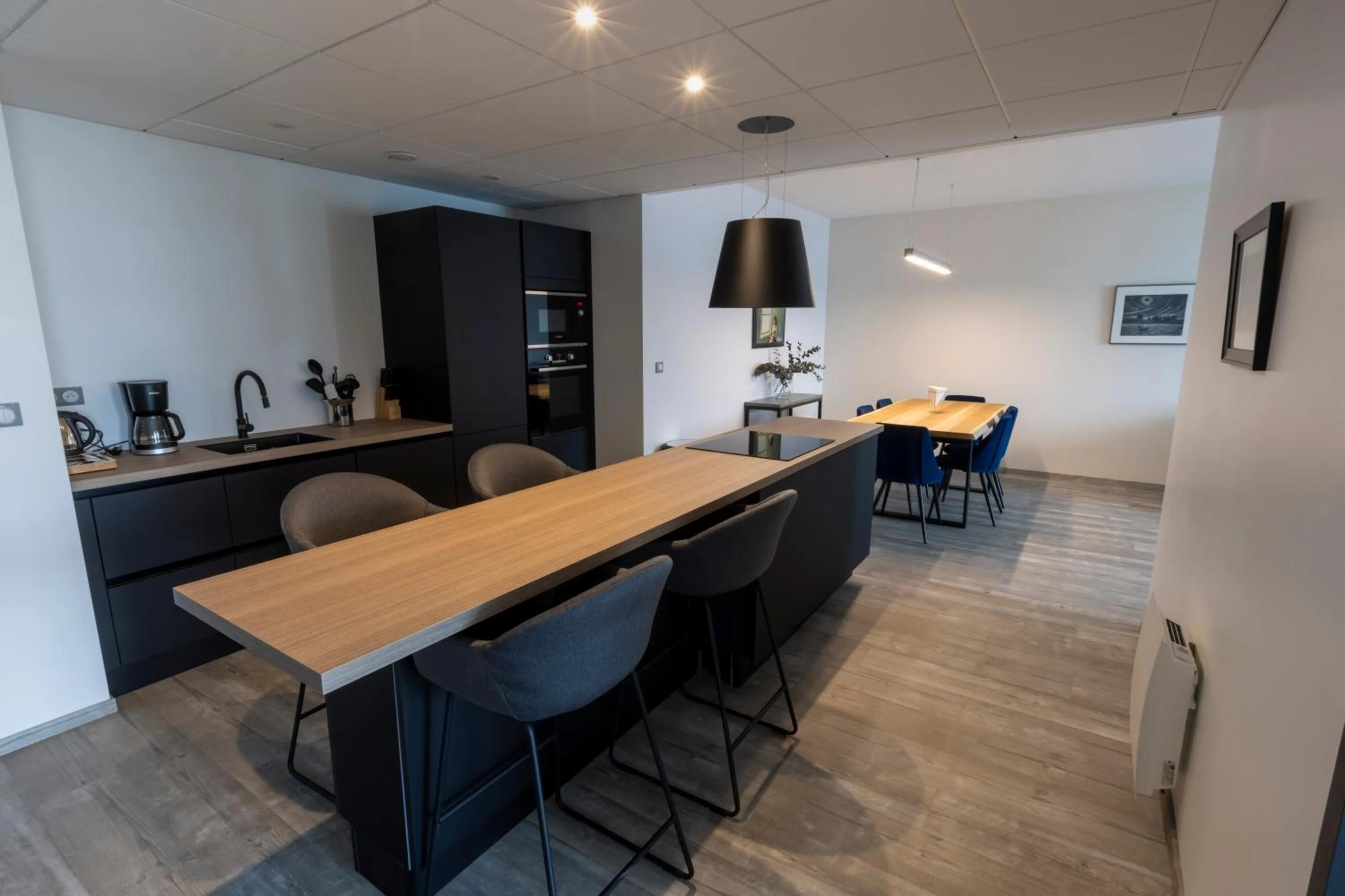 Kitchen or kitchenette in Les Terrasses du Port