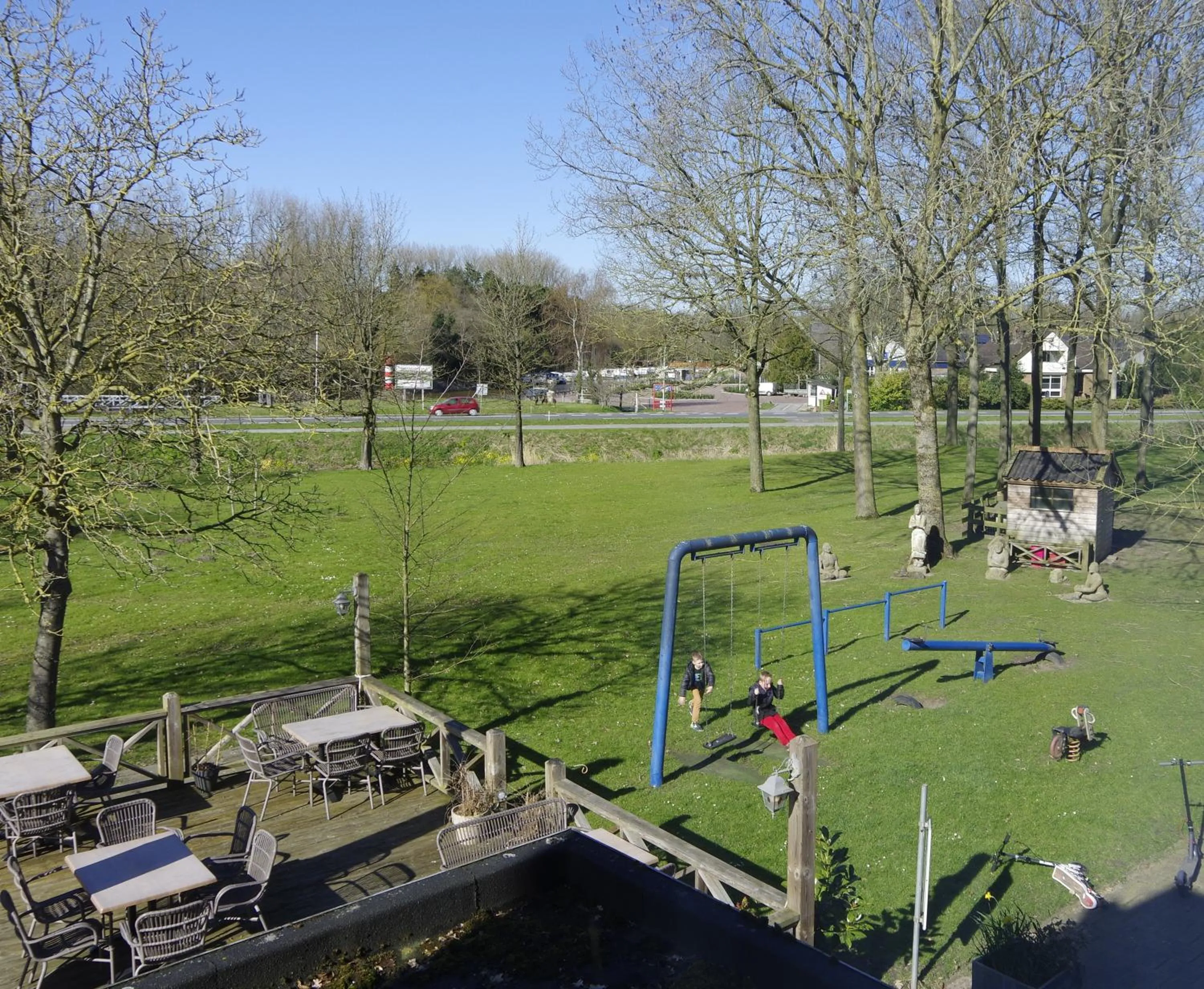 Children play ground in Hotel and Restaurant van Saaze