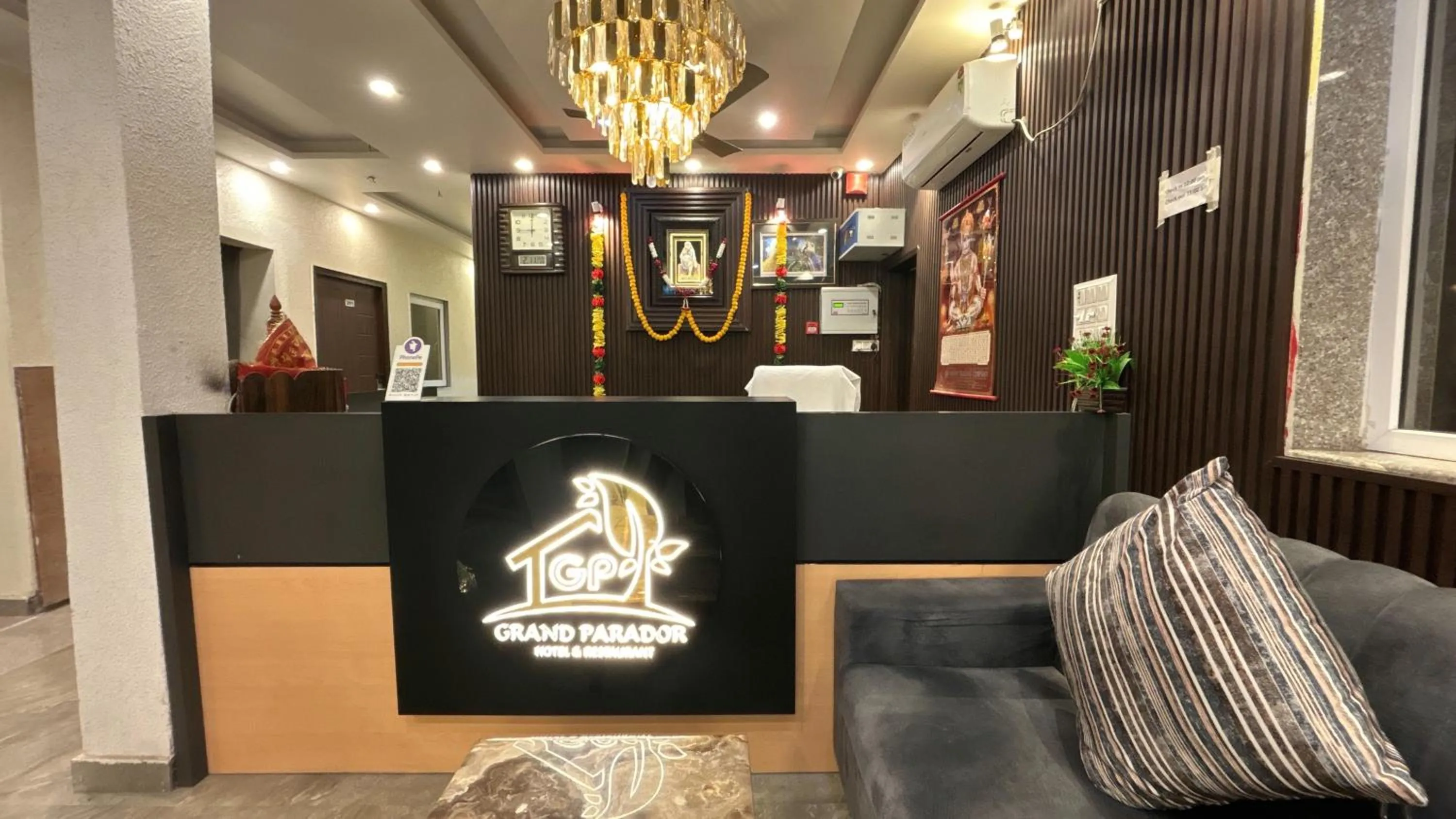 Lobby or reception in Hotel Grand Parador