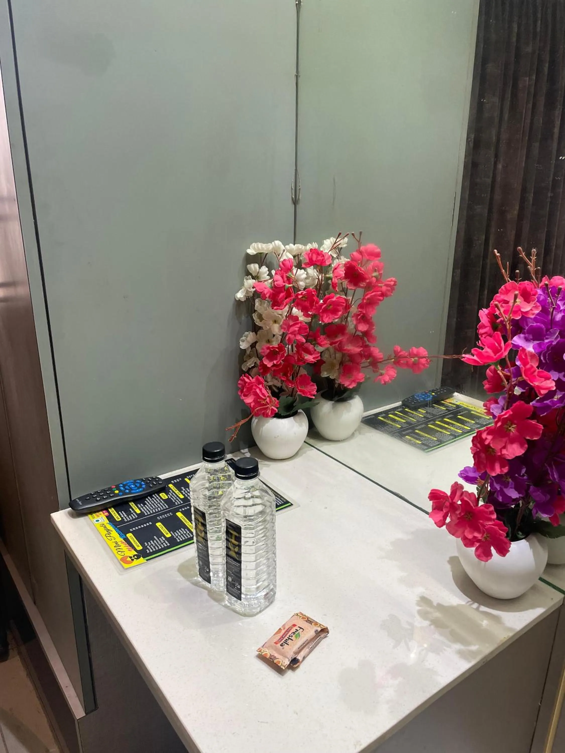 wardrobe in Hotel Shirdi Park Inn 80 Meters From Sai Samadhi Temple