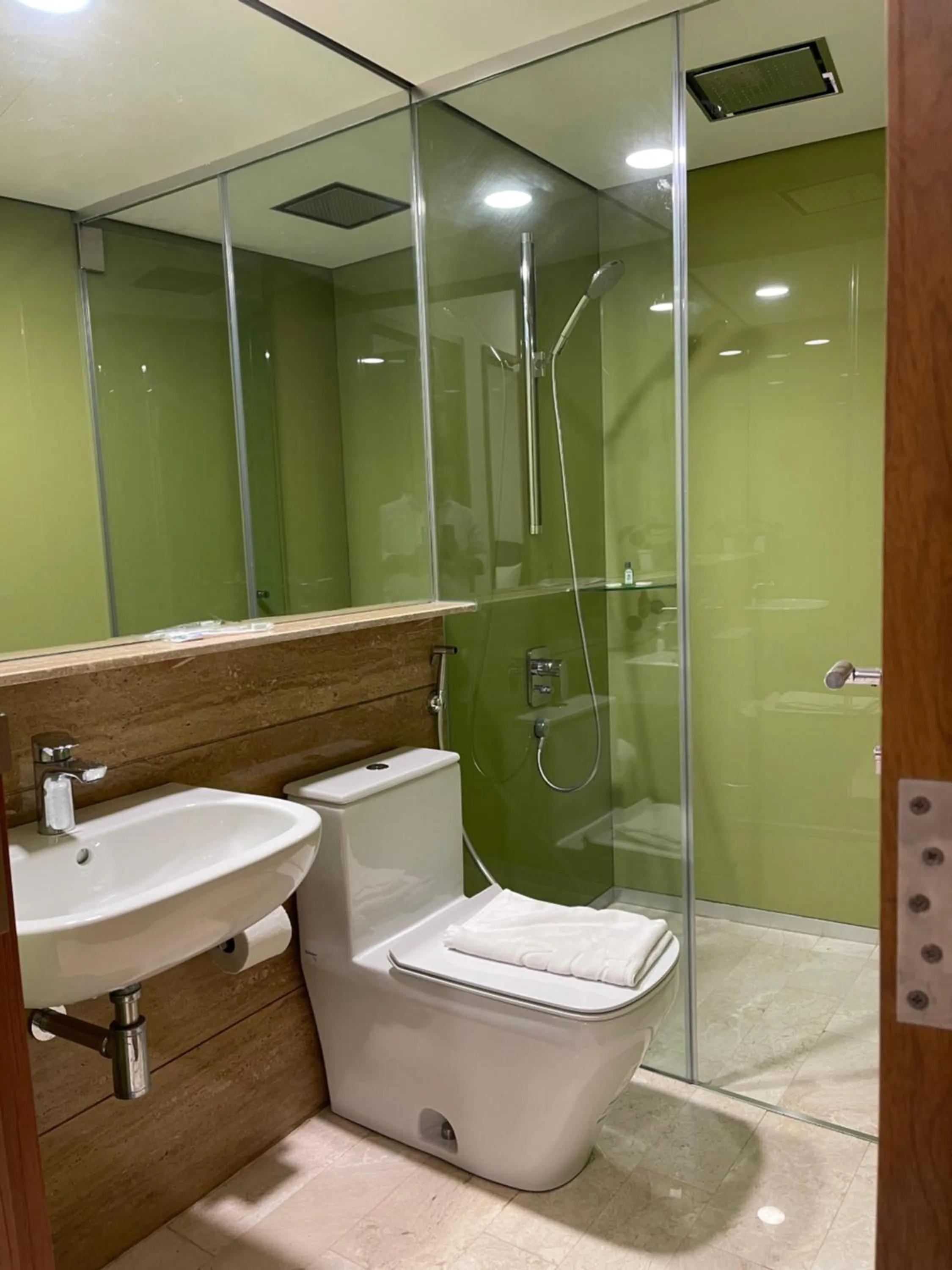 Shower in Sky Suites KL City Center