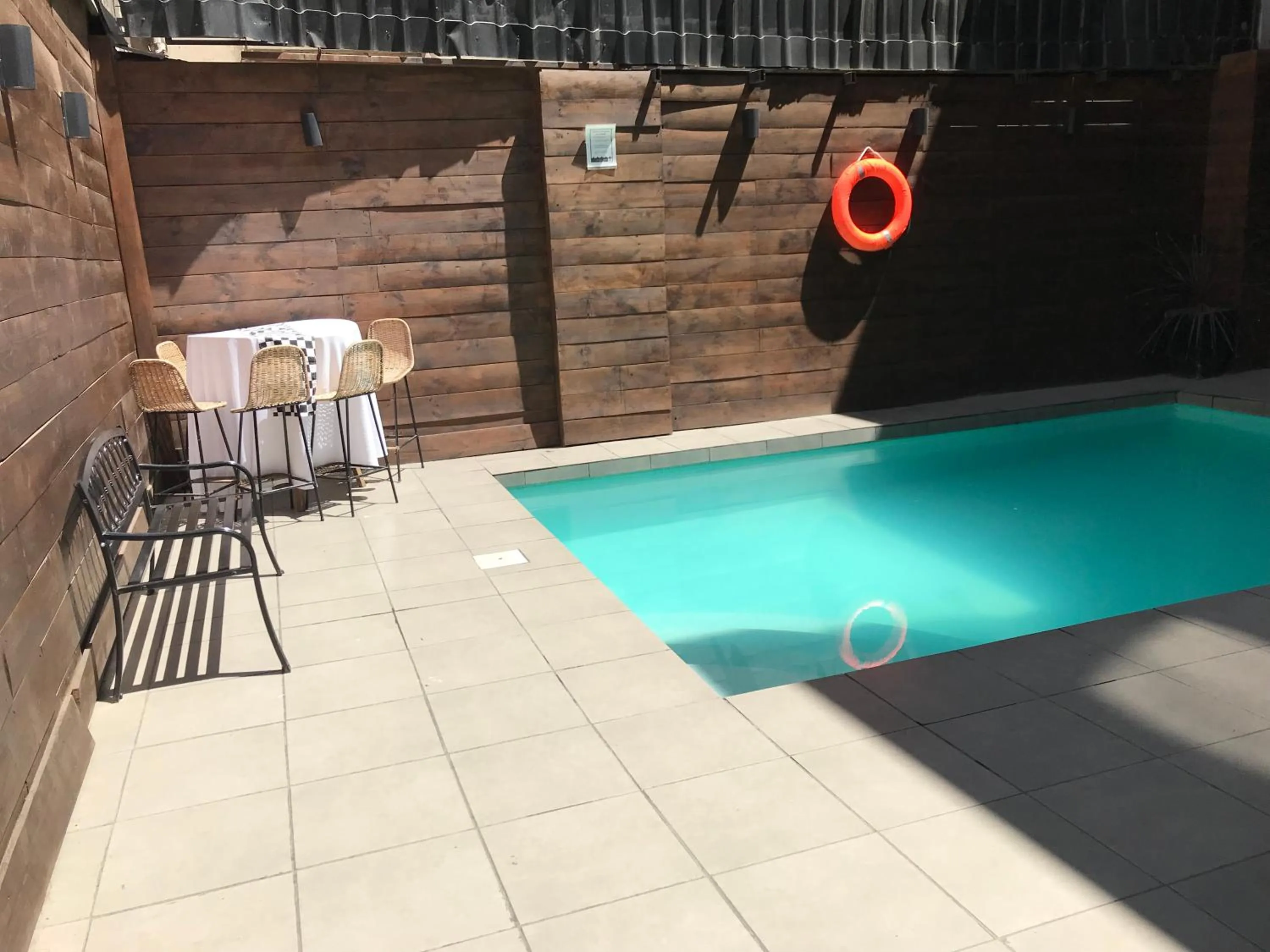 Pool view in Tremo Bellas Artes