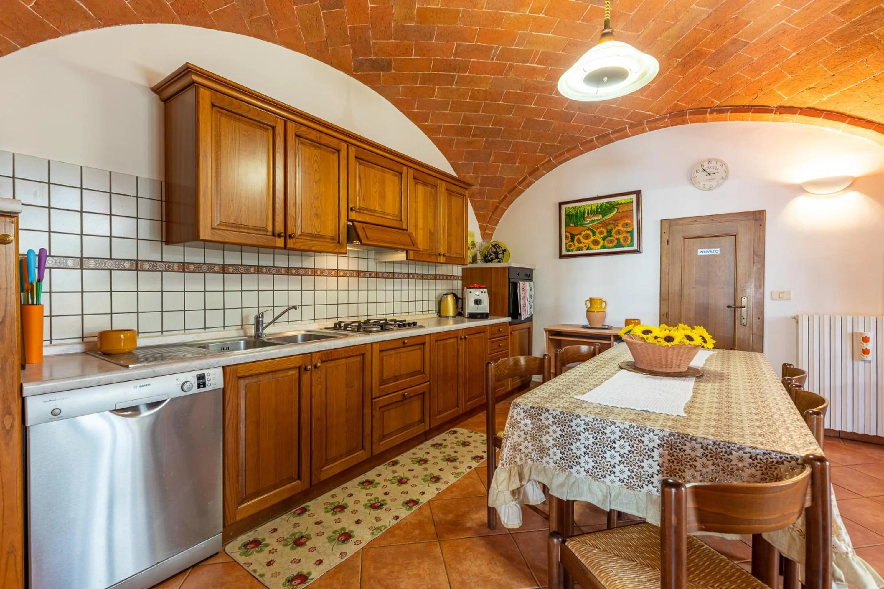 Kitchen/Kitchenette in Orto degli Ulivi