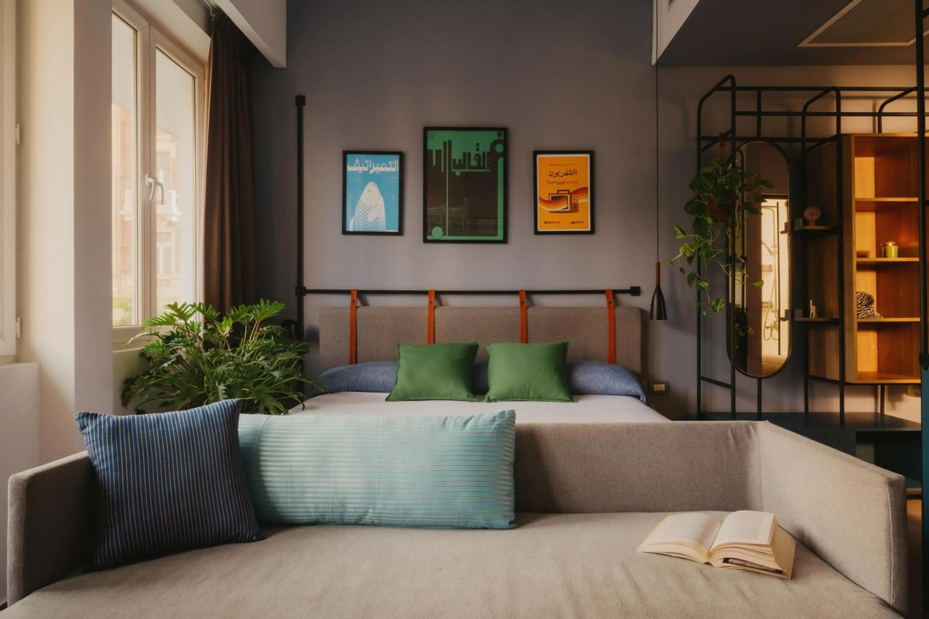 Bed in Brassbell l DT l Hannaux l Tahrir sq