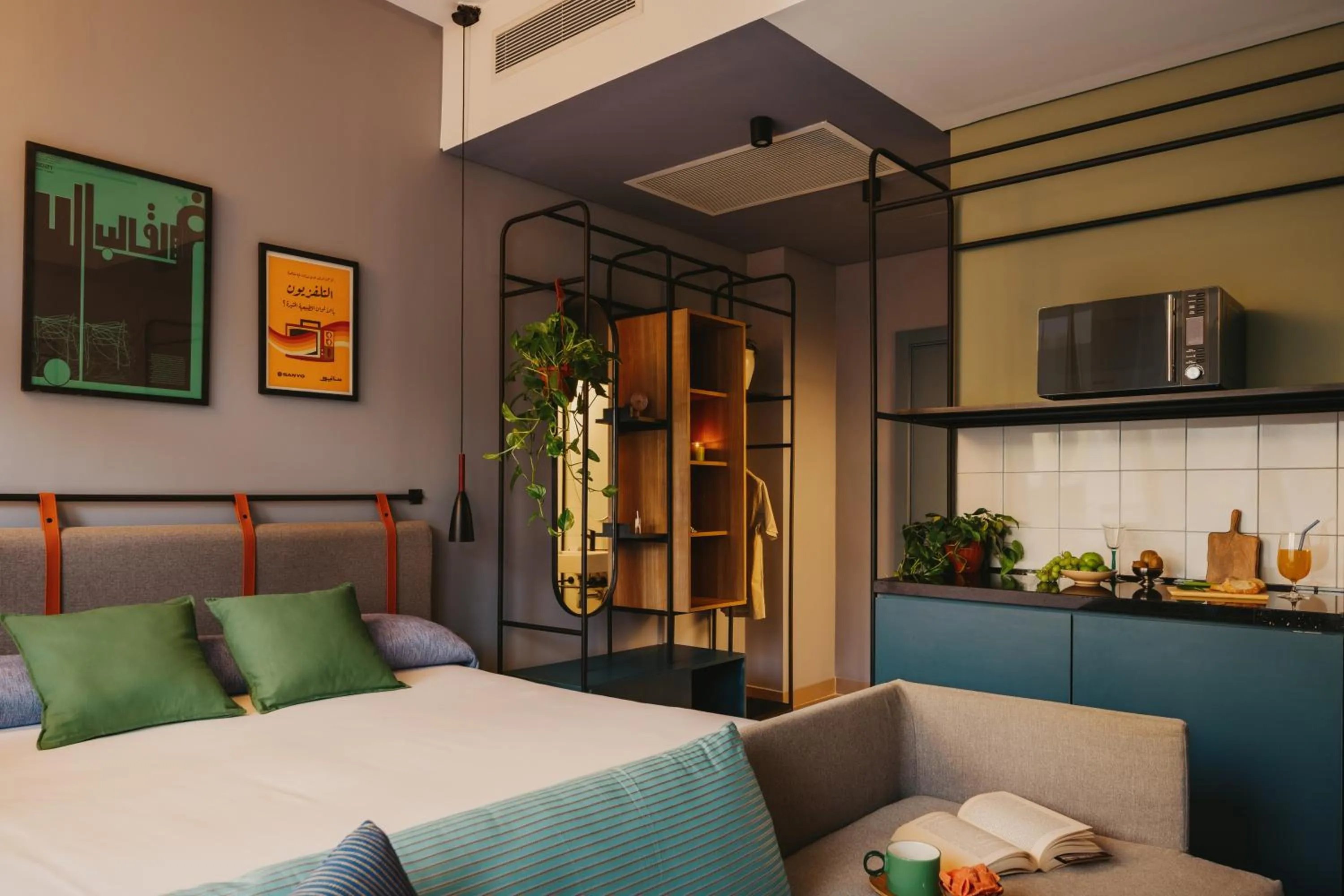 Bed in Brassbell l DT l Hannaux l Tahrir sq