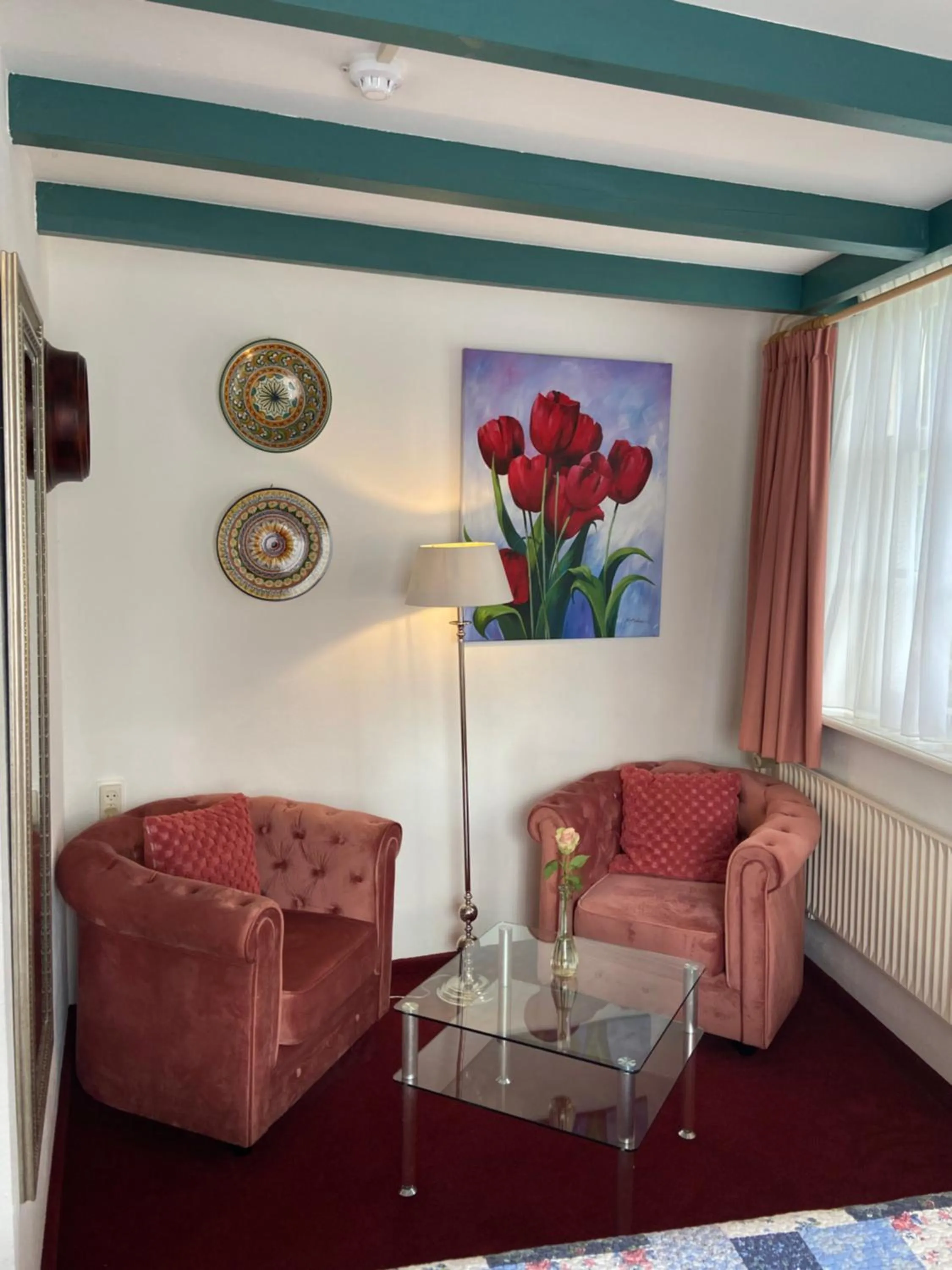 Seating area in Hotel & Restaurant De Fortuna