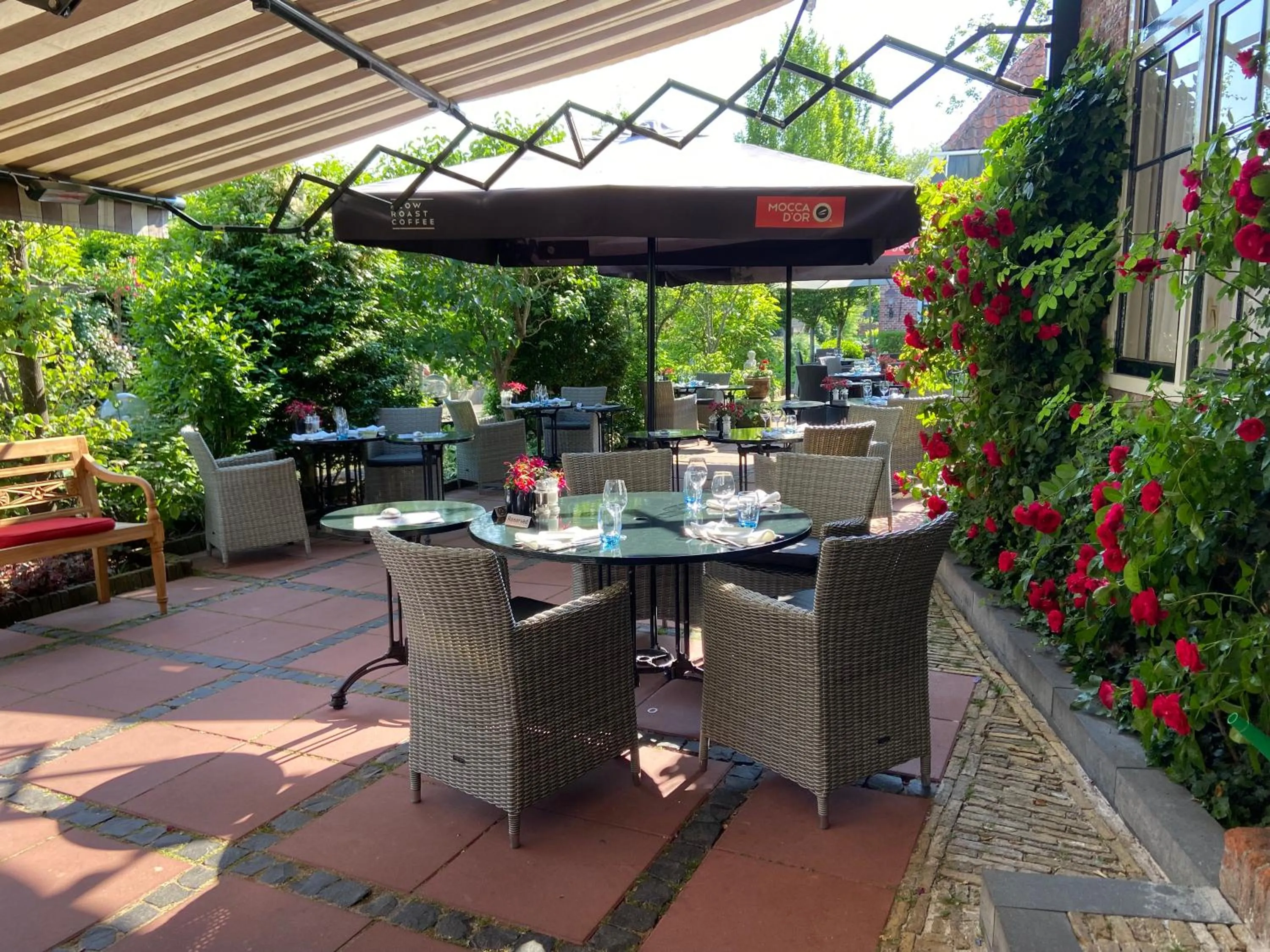 Balcony/Terrace in Hotel & Restaurant De Fortuna