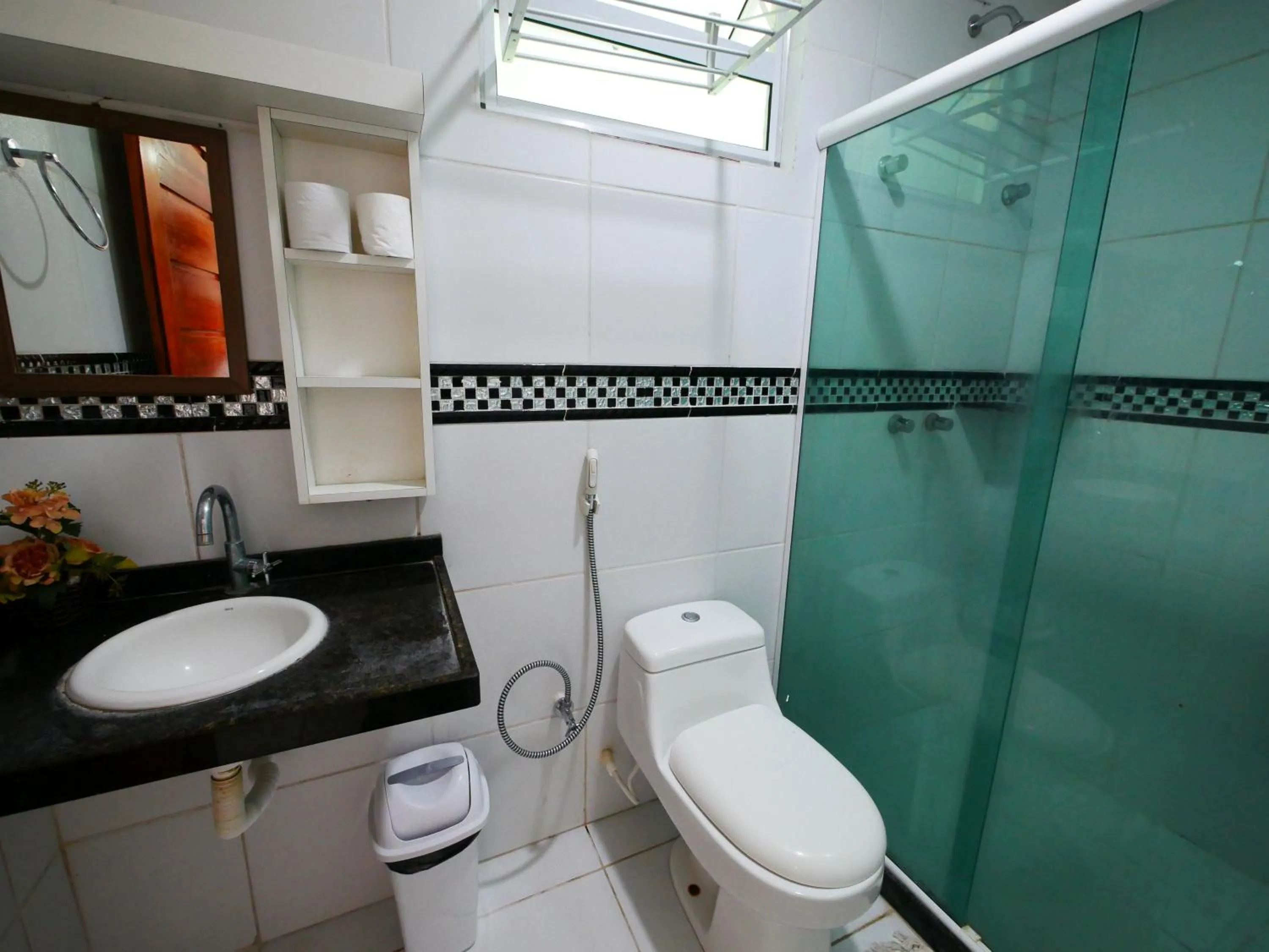 Toilet in Pousada Brasileira